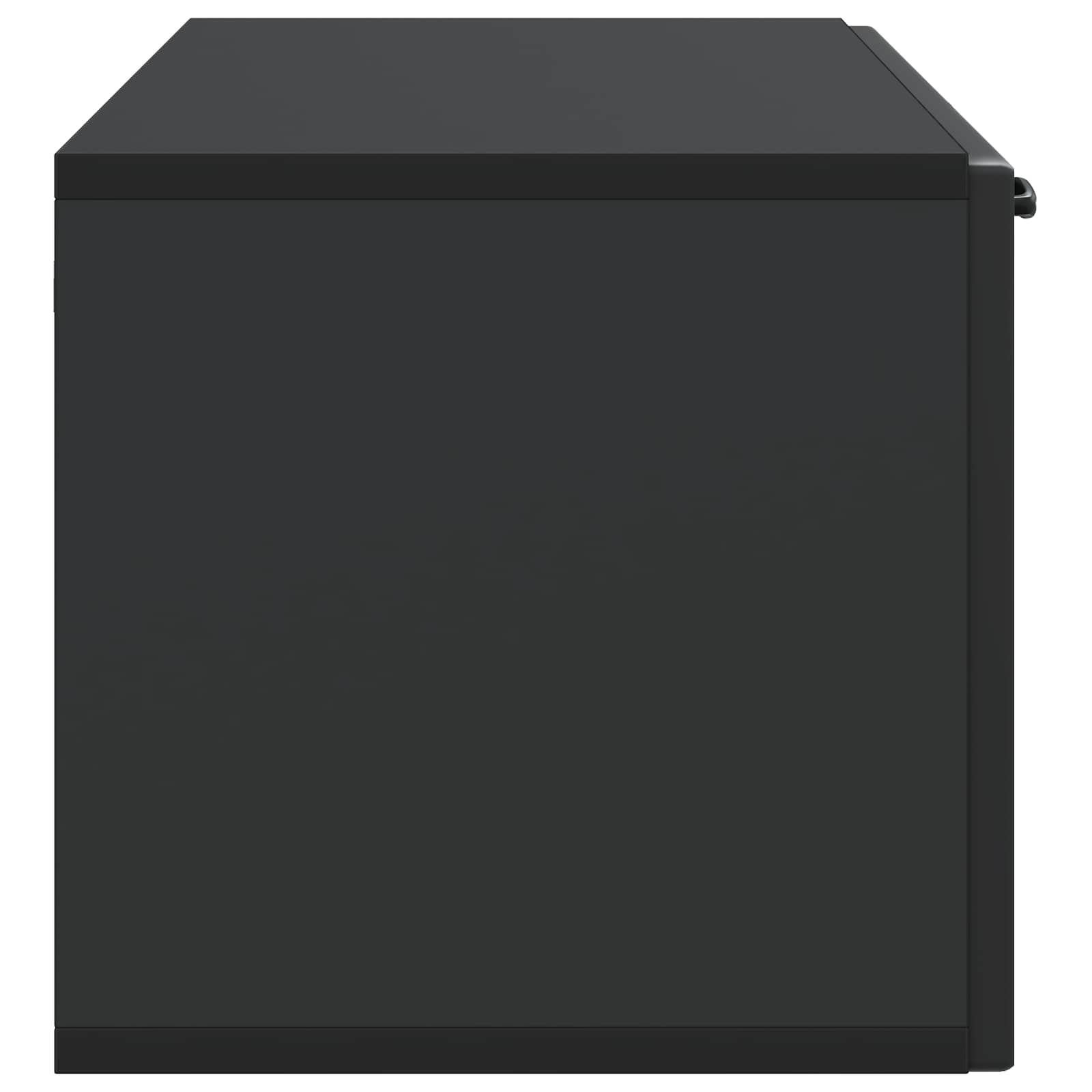 Meuble TV mural Noir 98 x 31 x 30 cm Bois d'ingénierie - XIOS