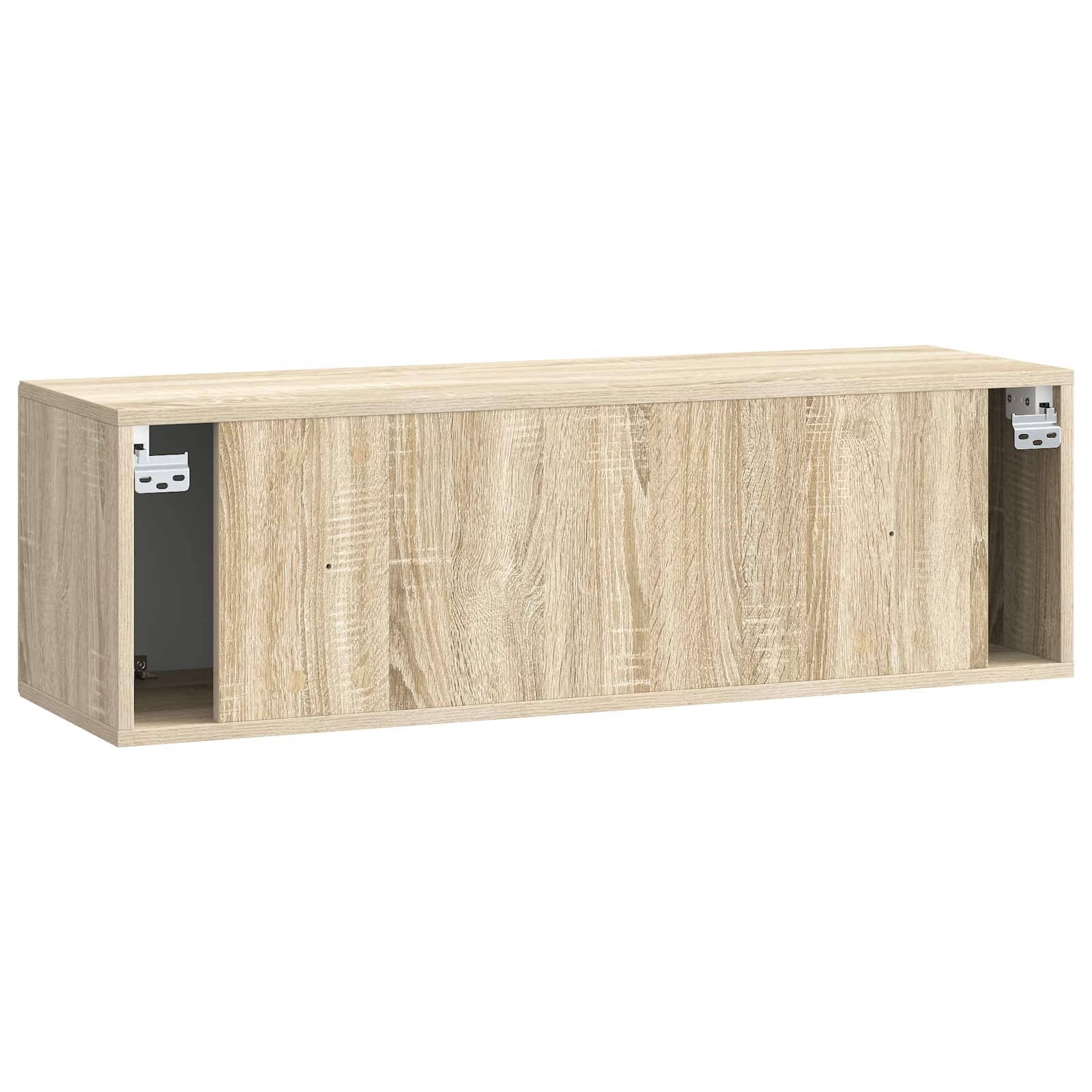Meuble TV mural Chêne Sonoma 98 x 31 x 30 cm Bois d'ingénierie - XIOS