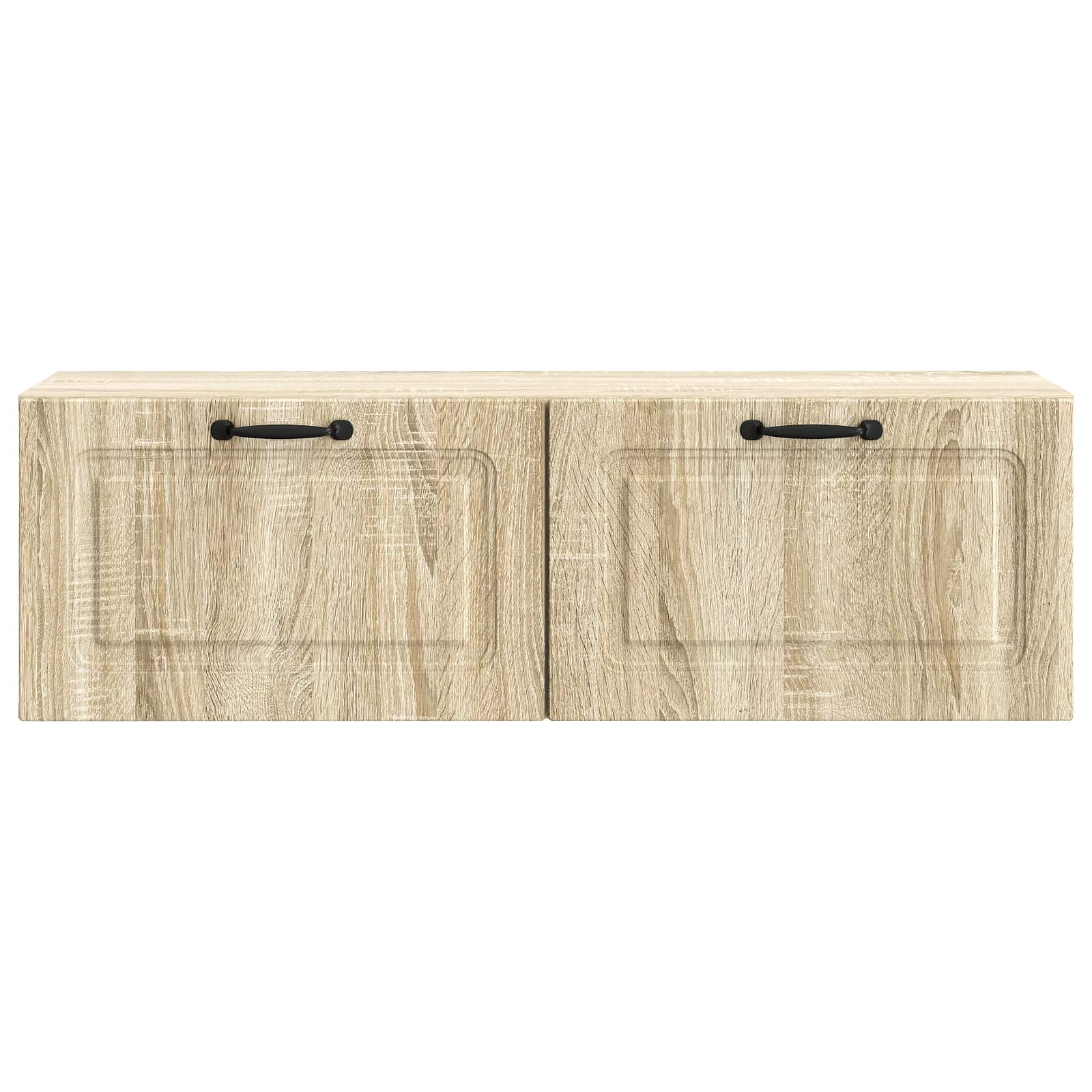 Meuble TV mural Chêne Sonoma 98 x 31 x 30 cm Bois d'ingénierie - XIOS