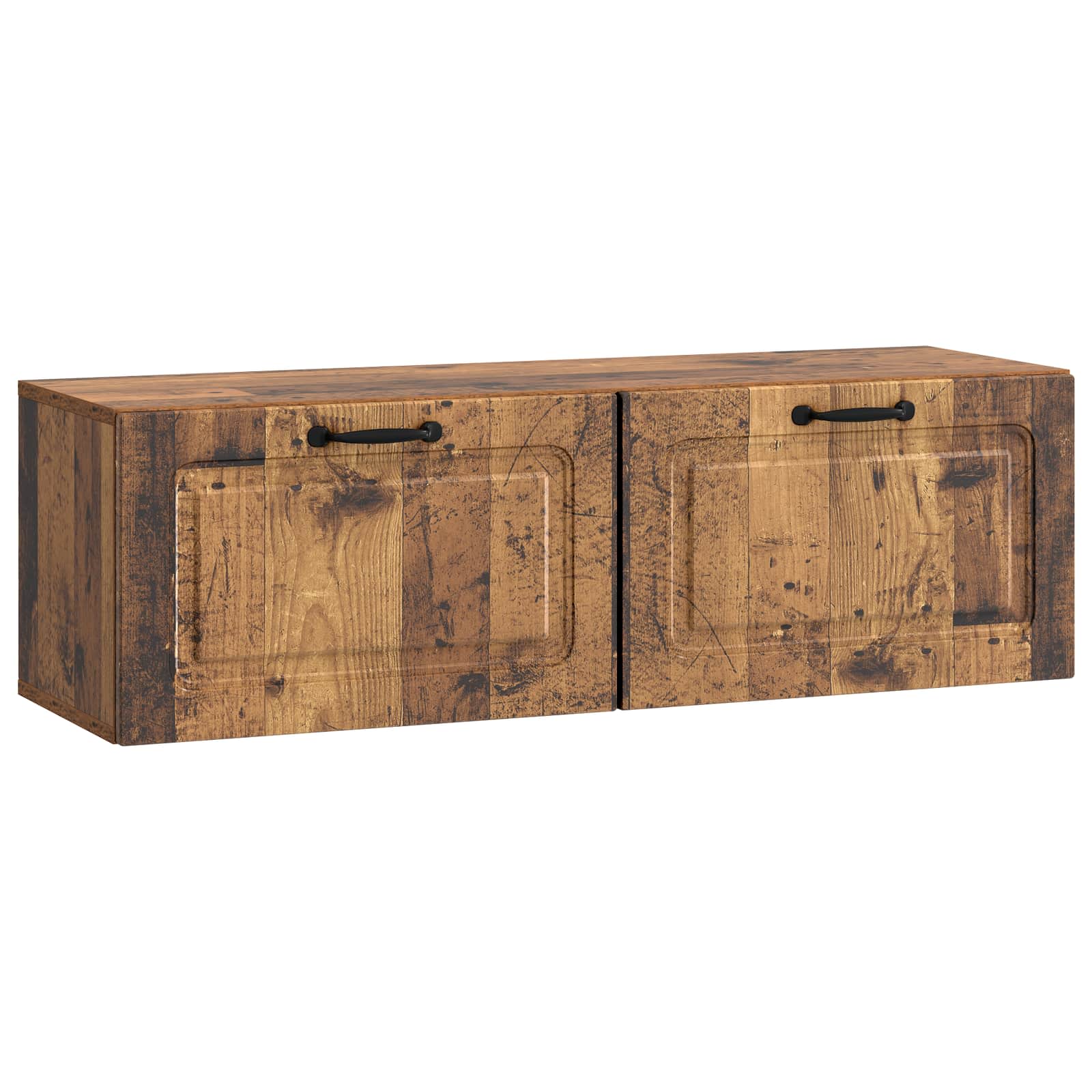 Meuble TV mural Bois ancien 98 x 31 x 30 cm Bois d'ingénierie - XIOS