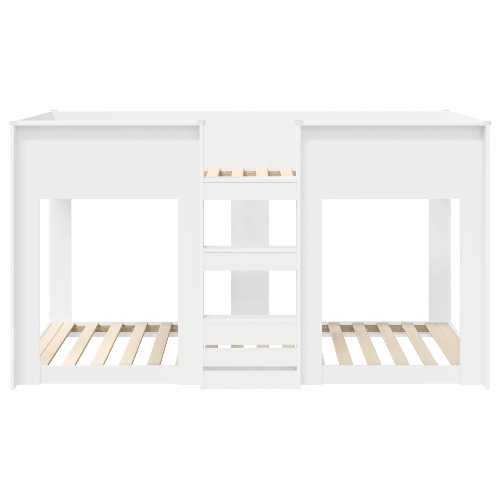 Lit Superposé pour Enfants Blanc 75 x 190 cm Bois d'ingénierie - XIOS