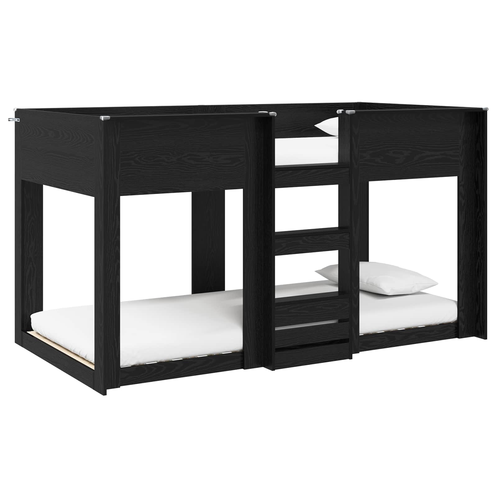 Lit Superposé pour Enfants Chêne noir 75 x 190 cm - XIOS