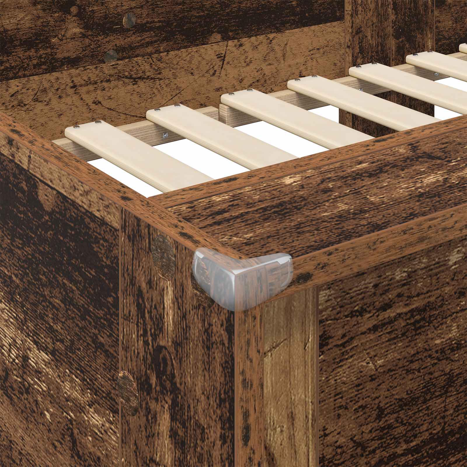 Lit Superposé pour Enfants Bois ancien 90 x 200 cm - XIOS