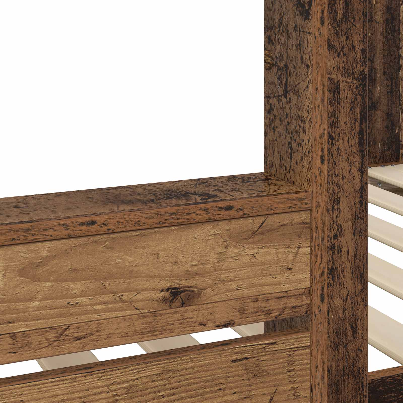 Lit Superposé pour Enfants Bois ancien 90 x 200 cm - XIOS