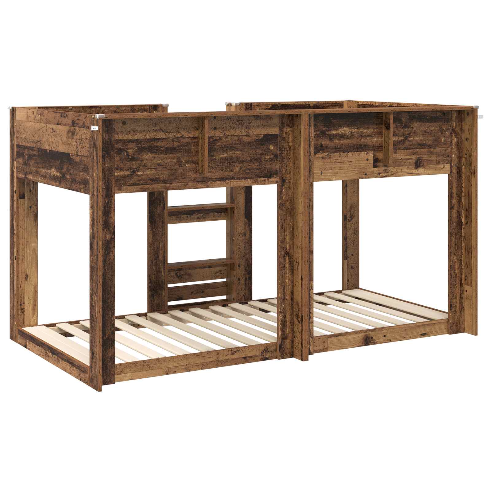 Lit Superposé pour Enfants Bois ancien 90 x 200 cm - XIOS