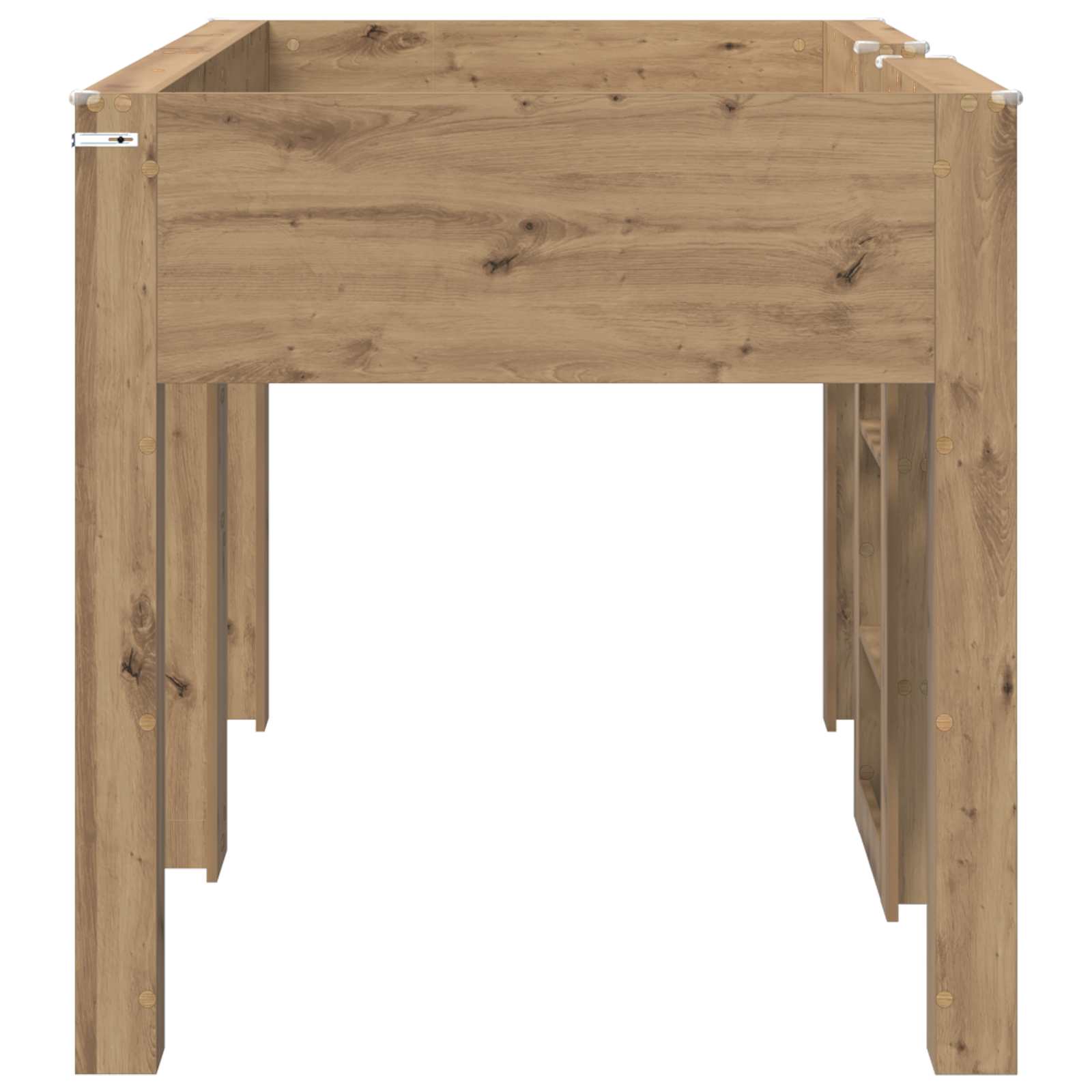 Lit Superposé pour Enfants Chêne artisanal 90 x 190 cm - XIOS