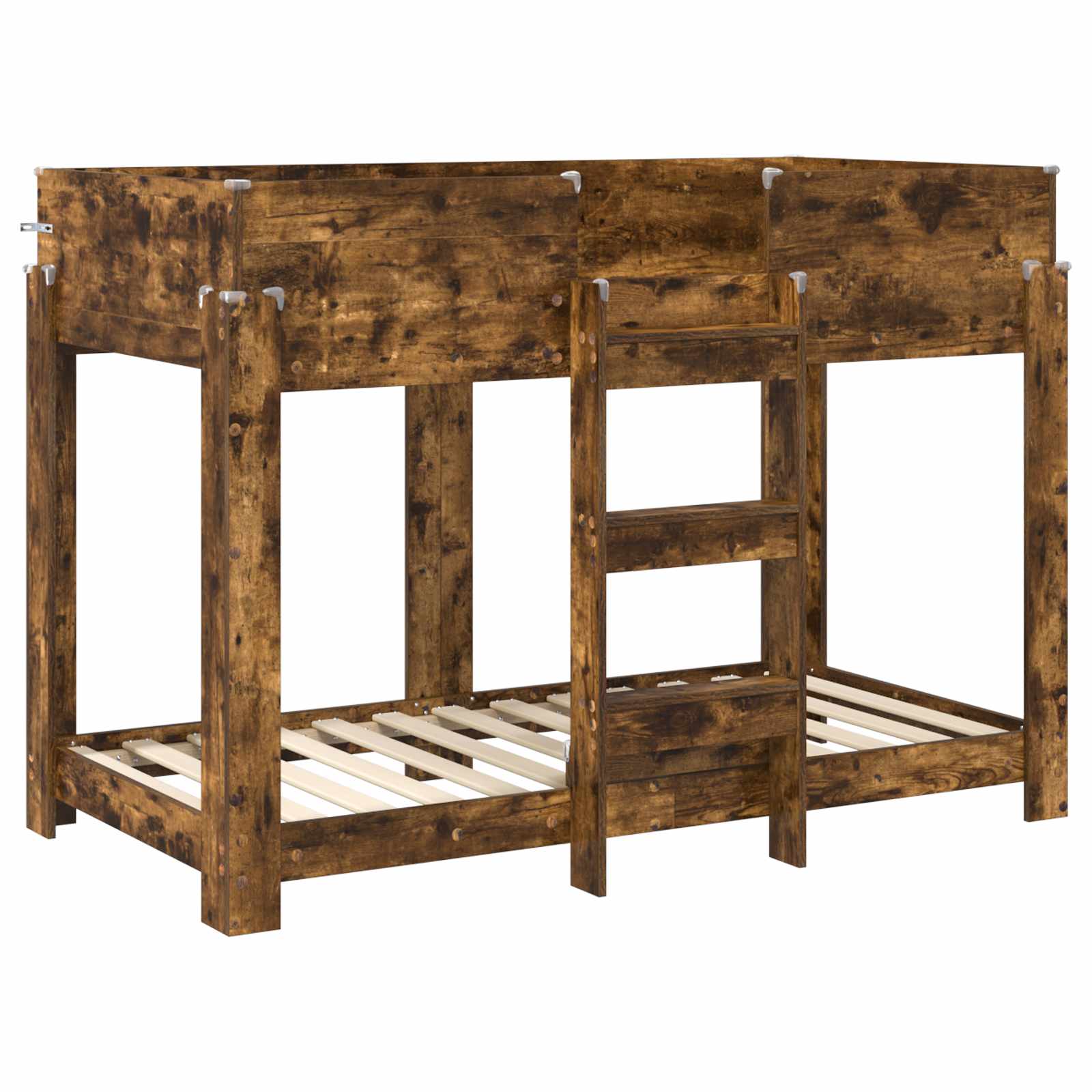 Lit Superposé pour Enfants Chêne fumé 80 x 160 cm - XIOS