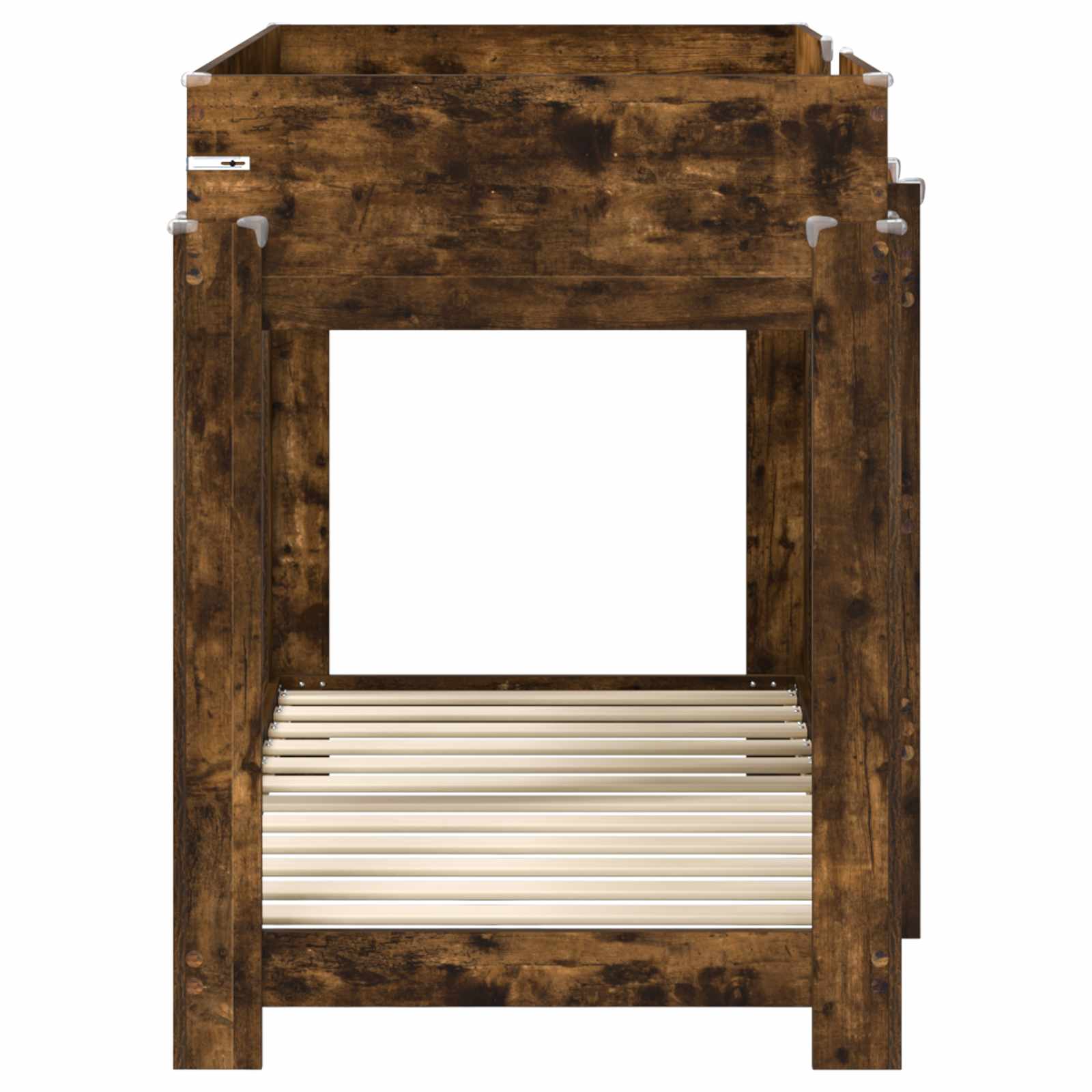 Lit Superposé pour Enfants Chêne fumé 80 x 160 cm - XIOS