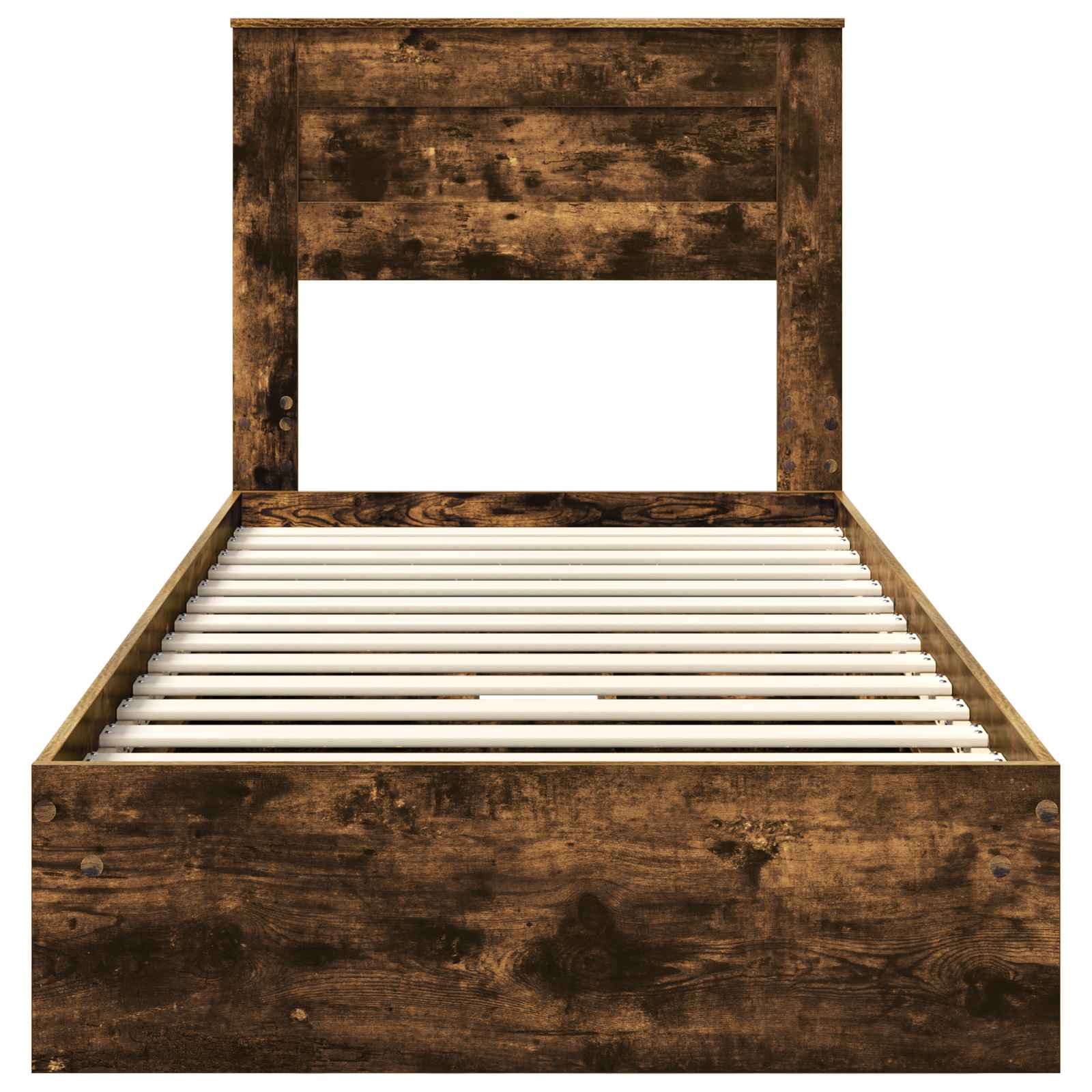 Cadre de lit Chêne fumé 90 x 190 cm Bois d'ingénierie - XIOS