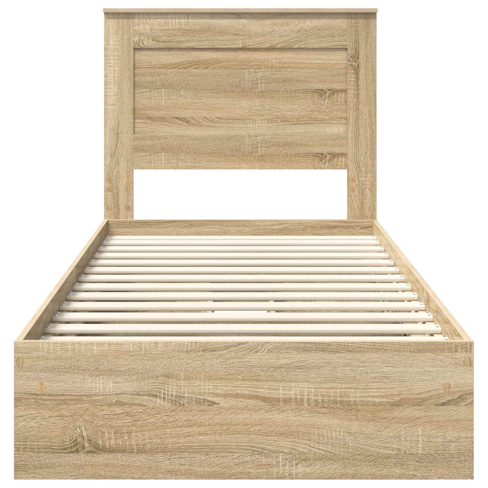 Lit de Rangement Chêne Sonoma 75 x 190 cm Bois d'ingénierie - XIOS