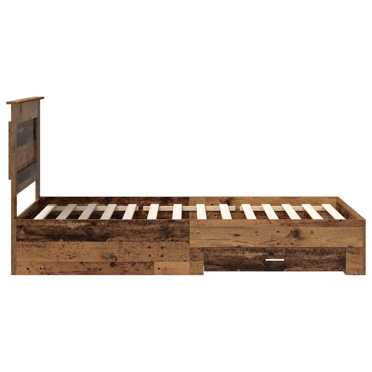 Cadre de lit Bois ancien 100 x 200 cm Bois d’ingénierie - XIOS
