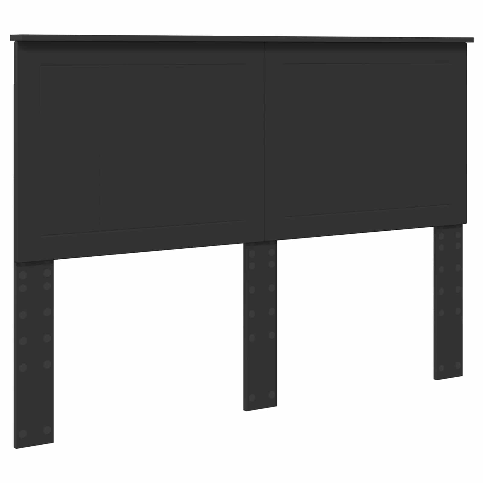 Cadre de lit avec tiroir Noir 140 x 190 cm Bois Ingénierie - XIOS