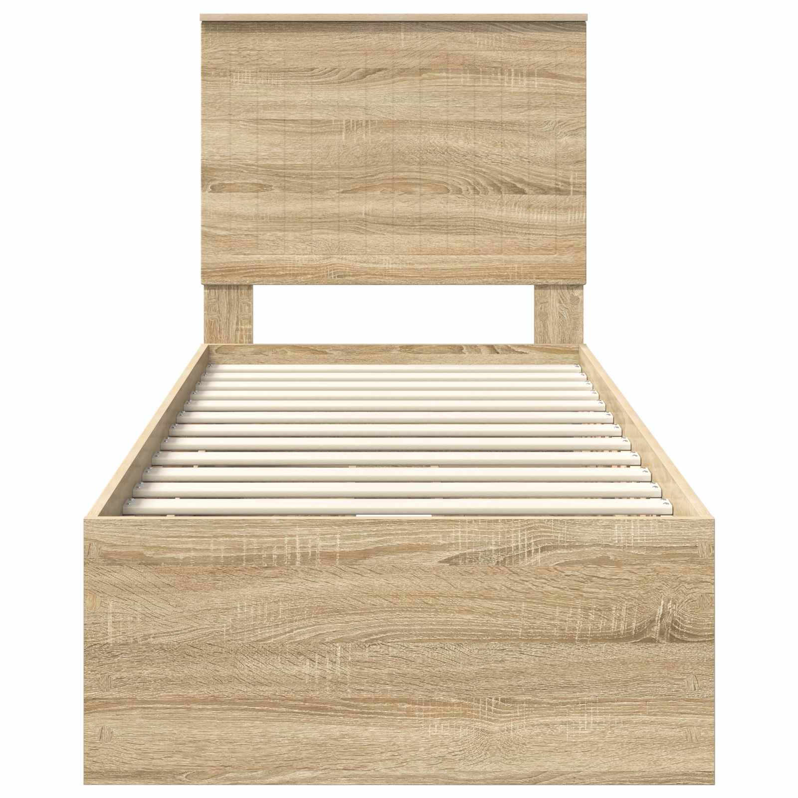 Cadre de lit Chêne Sonoma 75 x 190 cm Bois Ingénierie - XIOS