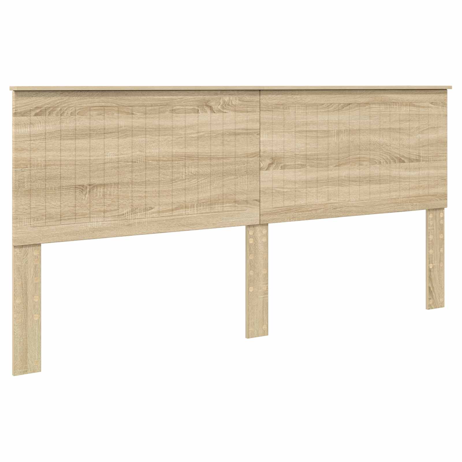 Lit de Rangement Chêne Sonoma 200 x 200 cm Bois d'ingénierie - XIOS