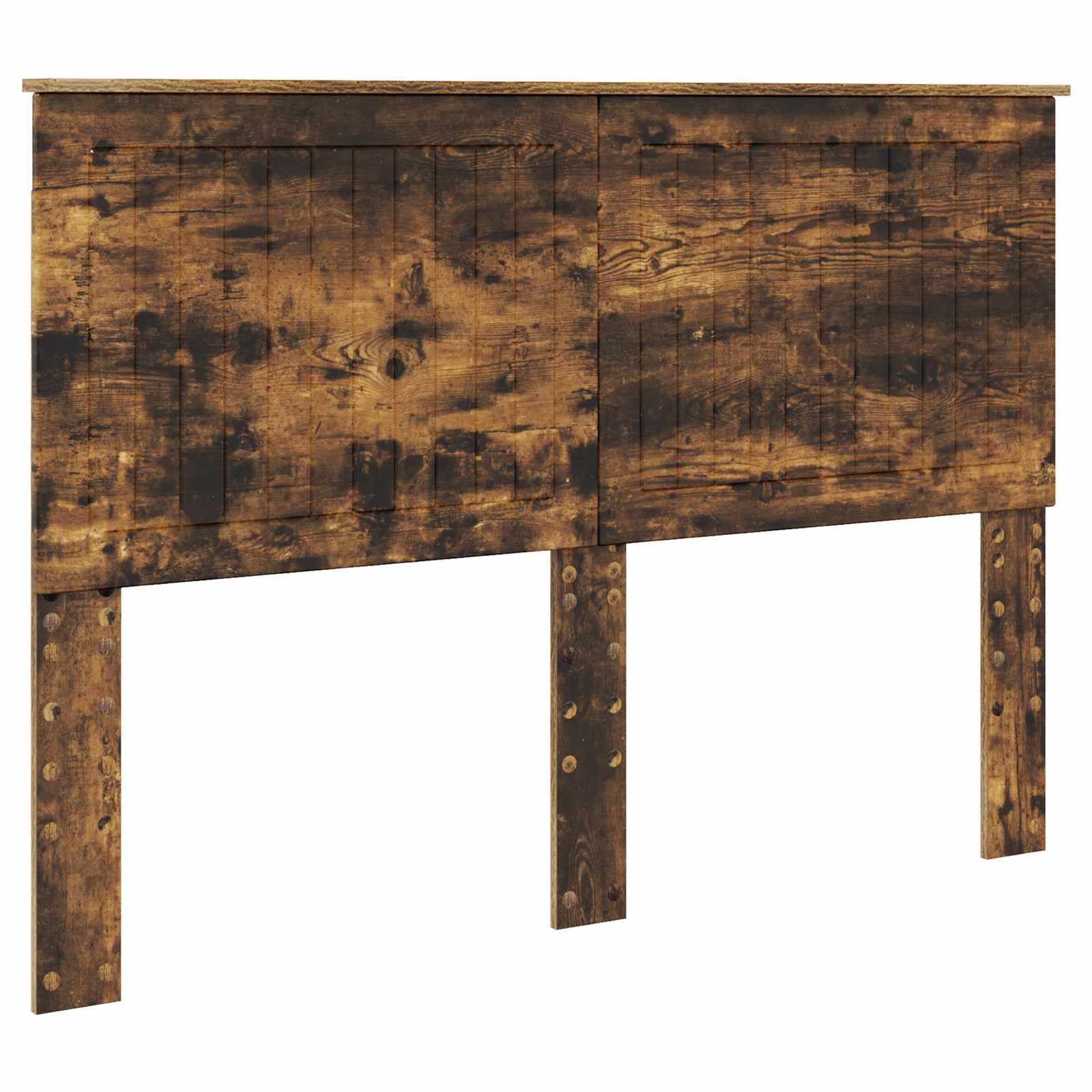 Cadre de lit Chêne fumé 140 x 190 cm Bois d'ingénierie - XIOS