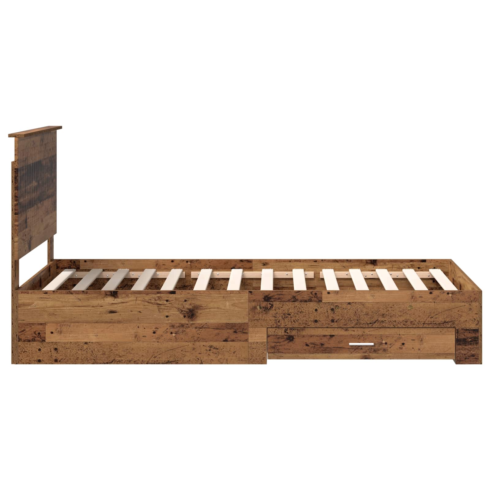 Cadre de lit Bois ancien 100 x 200 cm Bois d'ingénierie - XIOS