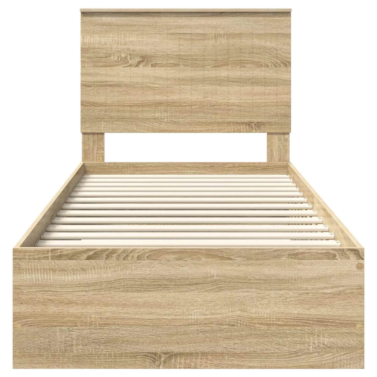 Cadre de lit Chêne Sonoma 90 x 190 cm Bois d’ingénierie - XIOS