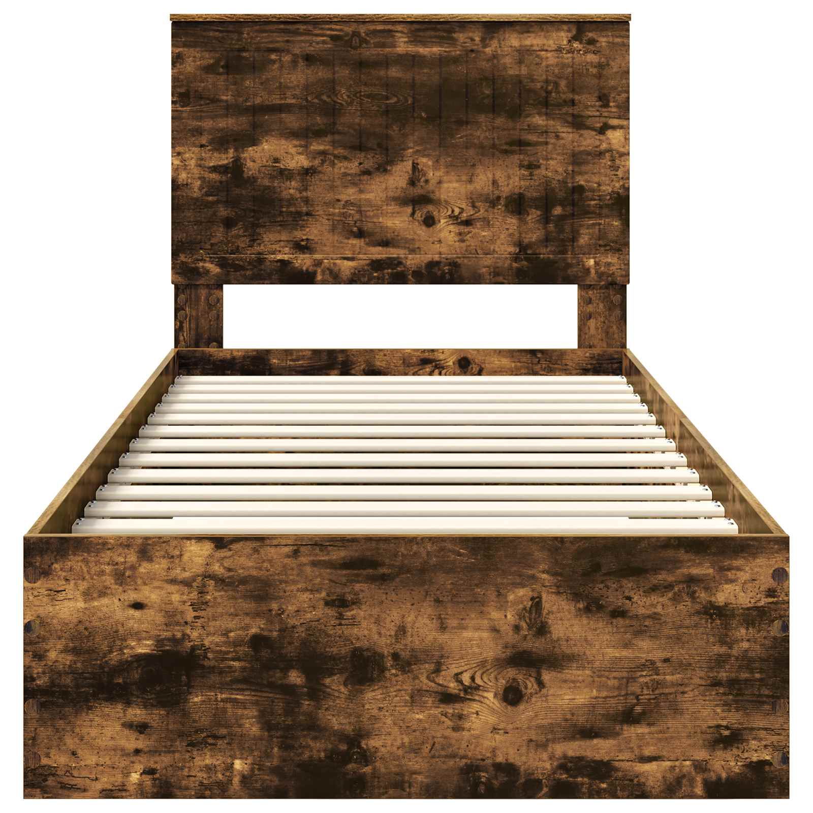 Cadre de lit Chêne fumé 90 x 190 cm Bois d'ingénierie - XIOS