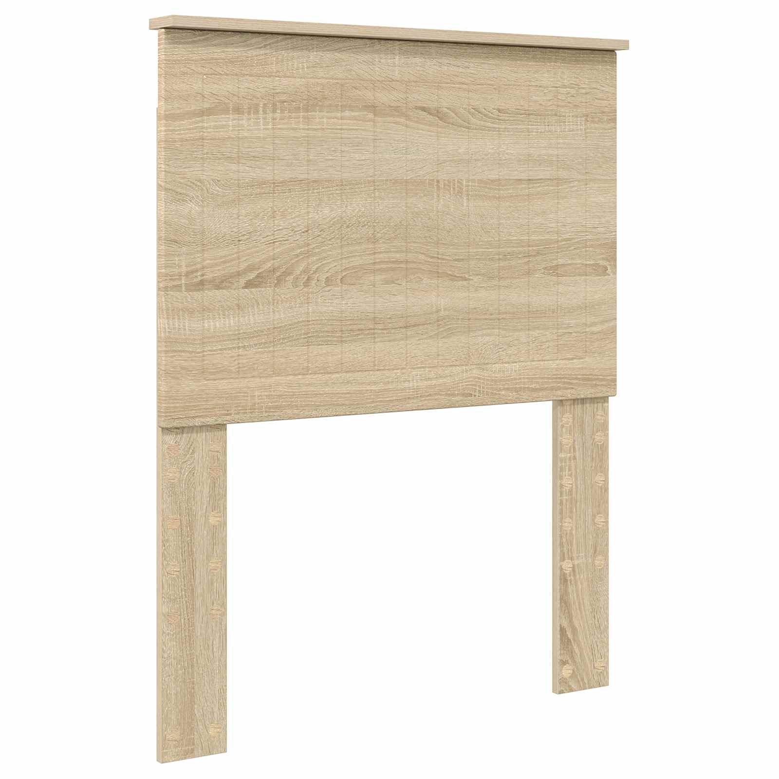 Cadre de lit avec tiroir Sonoma Chêne et Argent 70 x 190 cm - XIOS