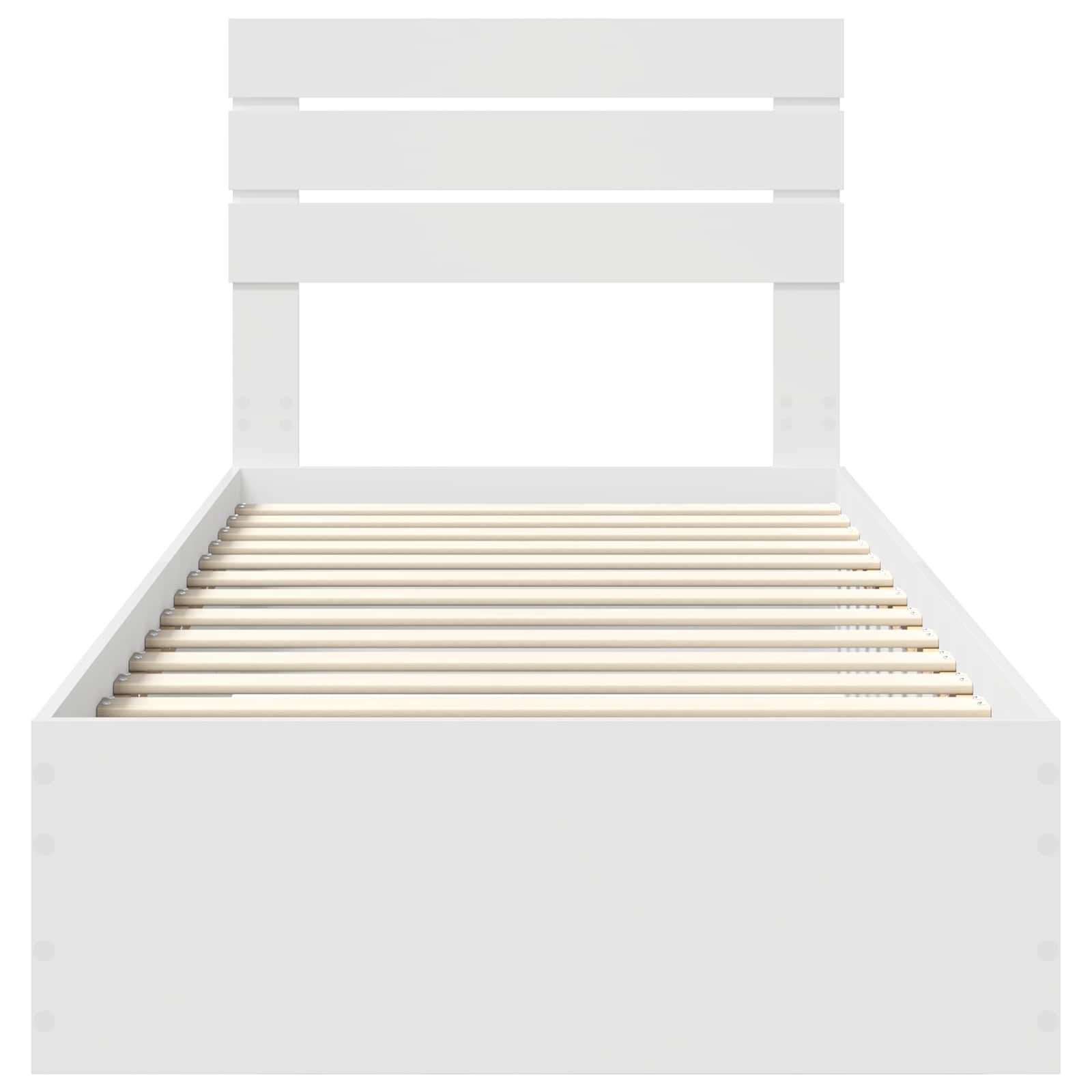 Cadre de lit avec tiroir avec tête de lit Bois d'ingénierie - XIOS