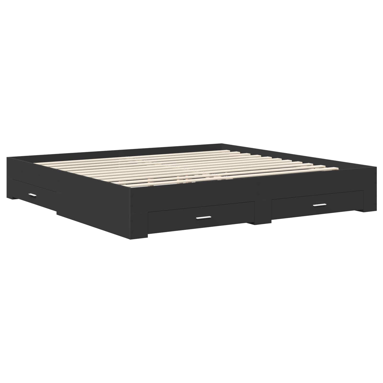 Cadre de lit Chêne Sonoma 200 x 200 cm Bois d'ingénierie - XIOS