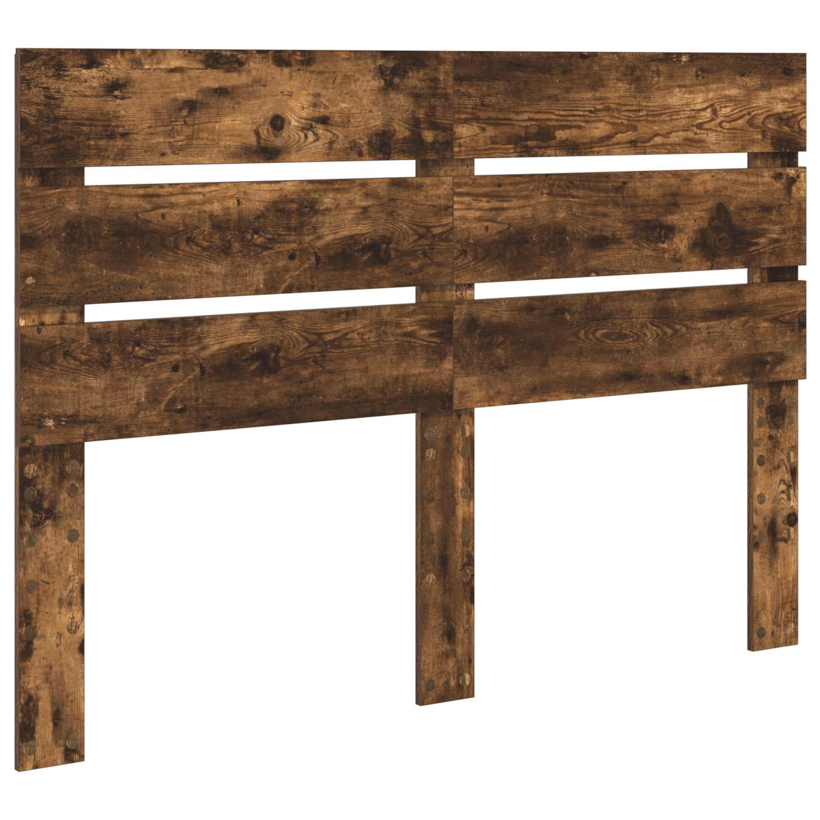 Cadre de lit Chêne fumé 140 x 190 cm Bois d'ingénierie - XIOS
