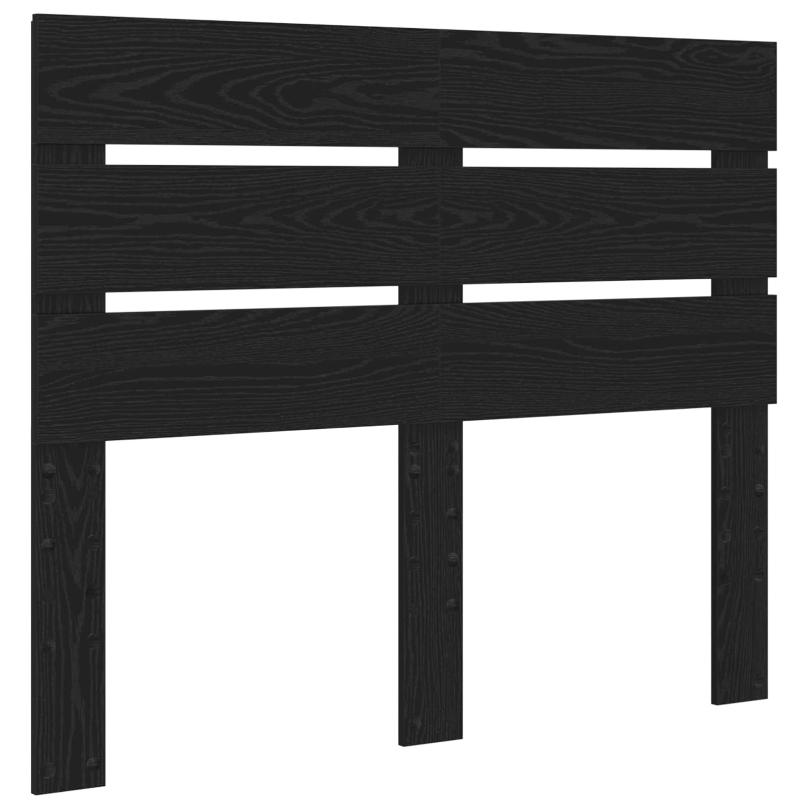 Cadre de lit Chêne noir 120 x 190 cm Bois d'ingénierie - XIOS