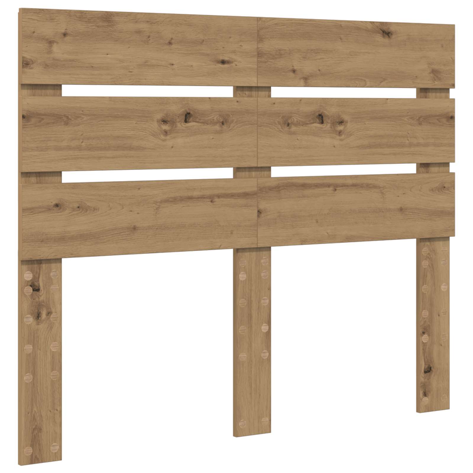 Cadre de lit Chêne artisanal 120 x 190 cm Bois d'ingénierie - XIOS