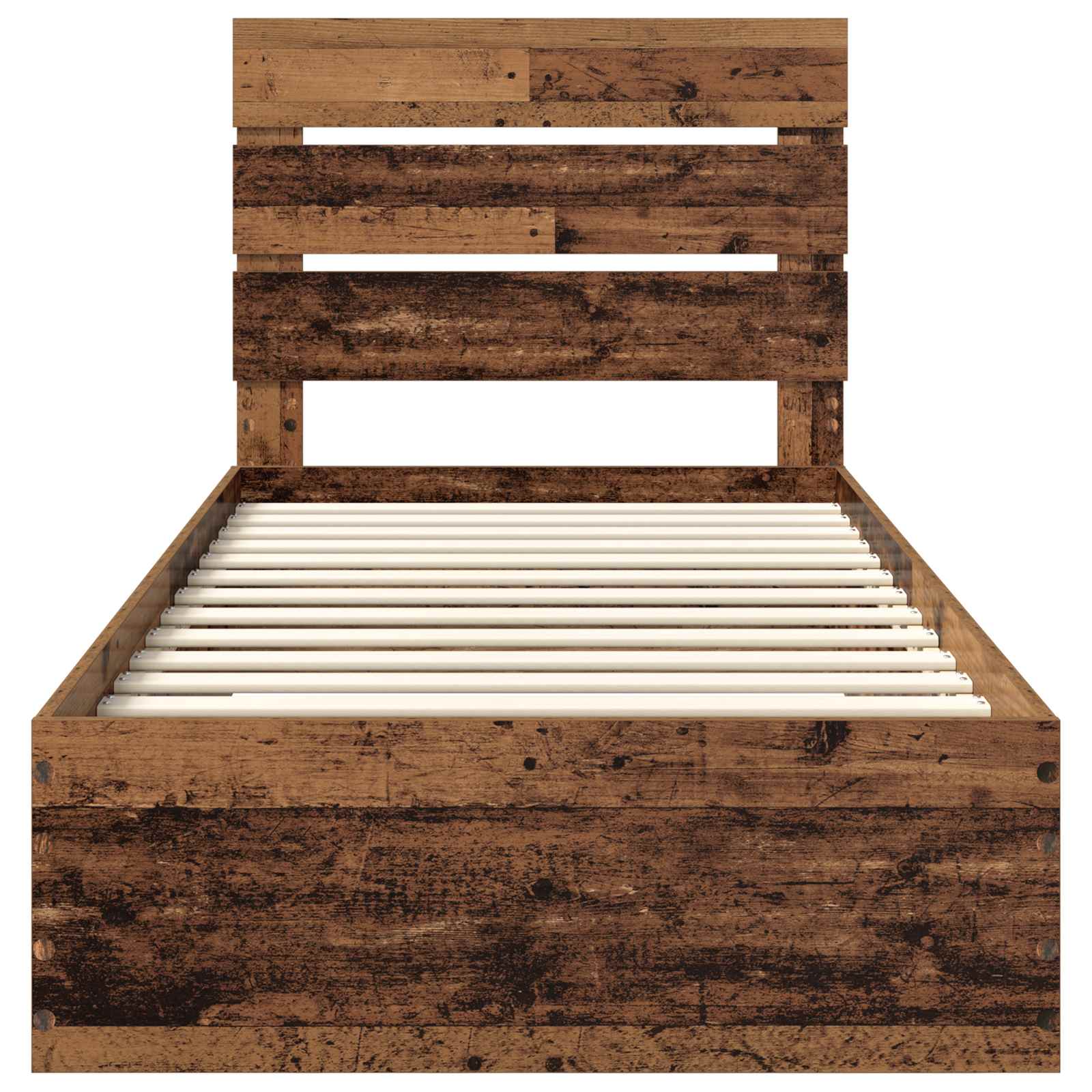 Cadre de lit Bois ancien 90 x 190 cm Bois d'ingénierie - XIOS