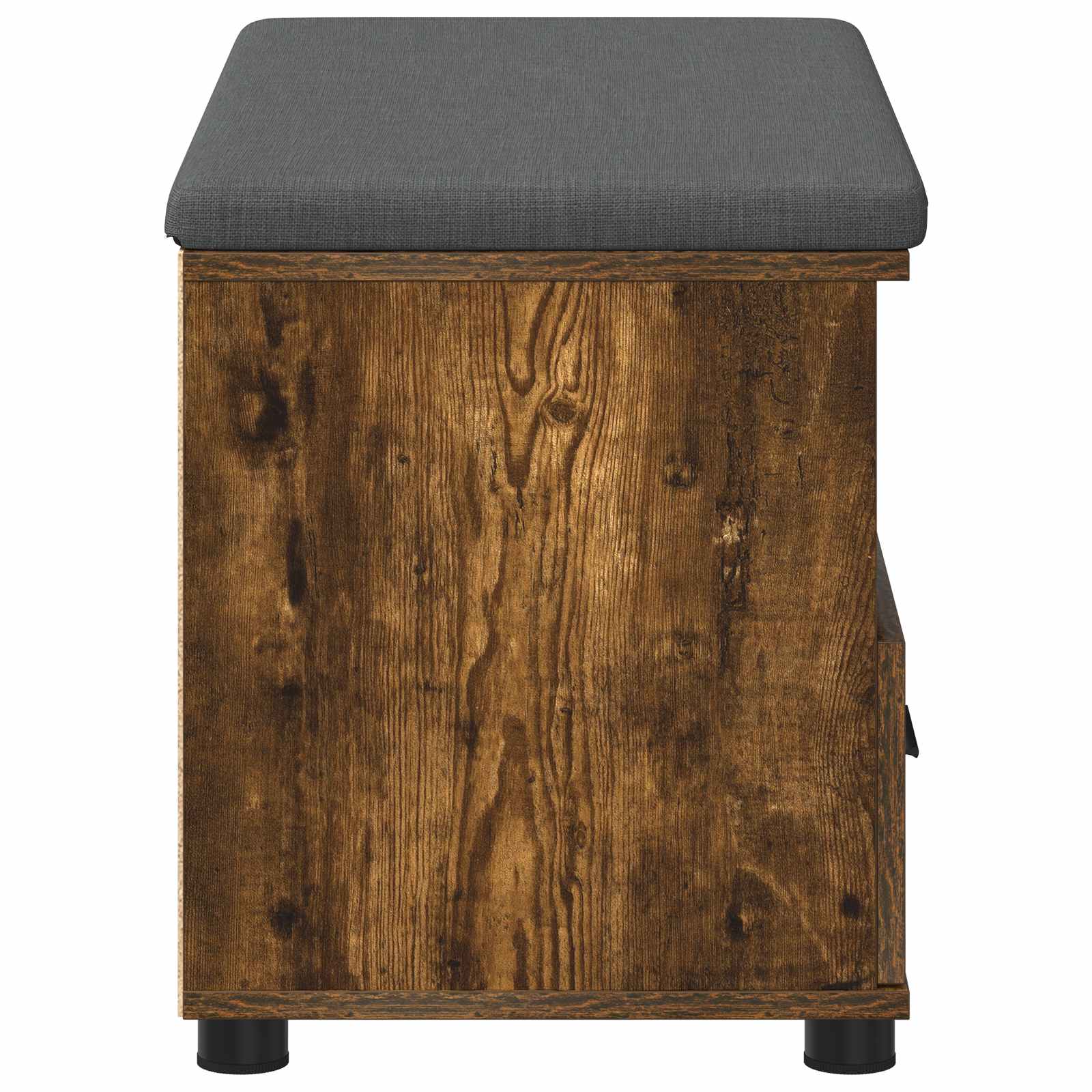 Banc d'entrée avec coussin Chêne fumé 80 x 38 x 46 cm - XIOS