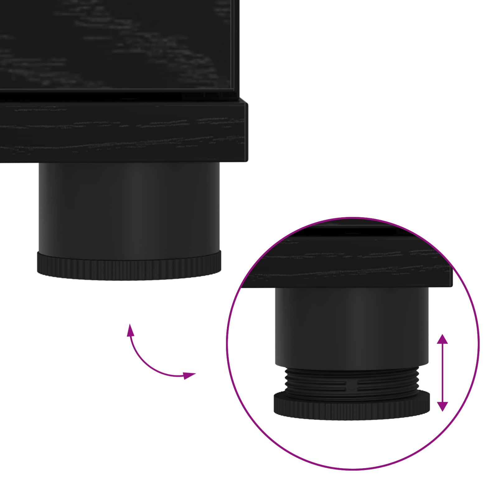 Banc d'entrée avec coussin Chêne noir 100 x 38 x 46 cm - XIOS