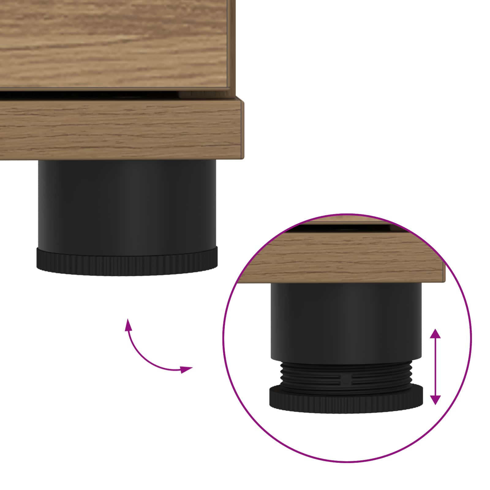 Banc d'entrée avec coussin Chêne artisanal 100 x 38 x 46 cm - XIOS