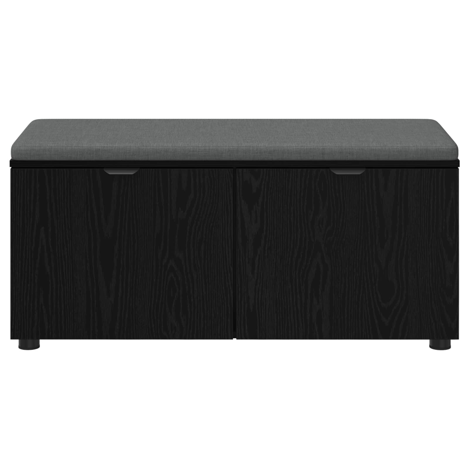 Banc d'entrée avec coussin Chêne noir 100 x 38 x 46 cm - XIOS