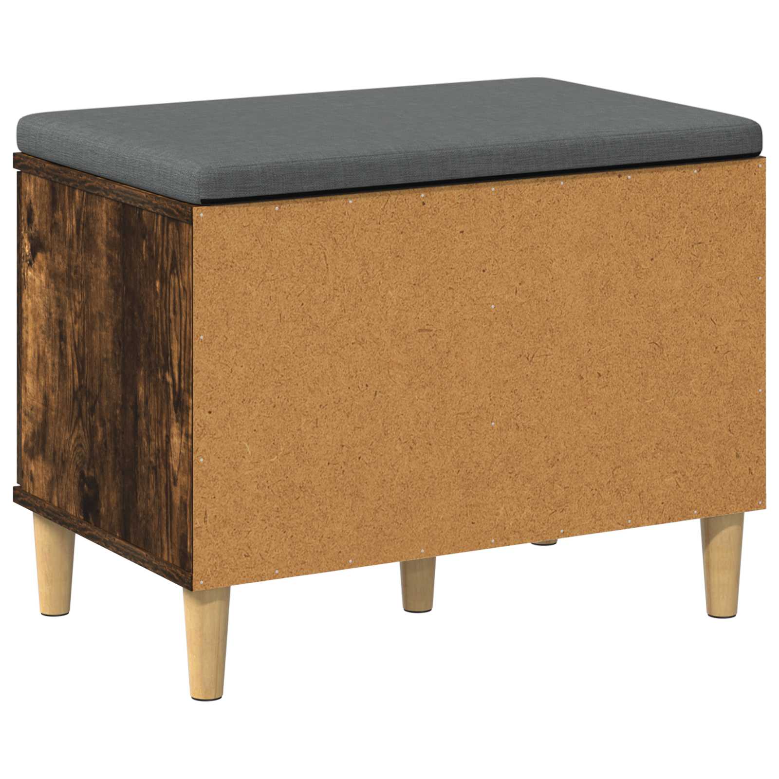 Banc d'entrée avec coussin Chêne fumé 60 x 38 x 46 cm - XIOS