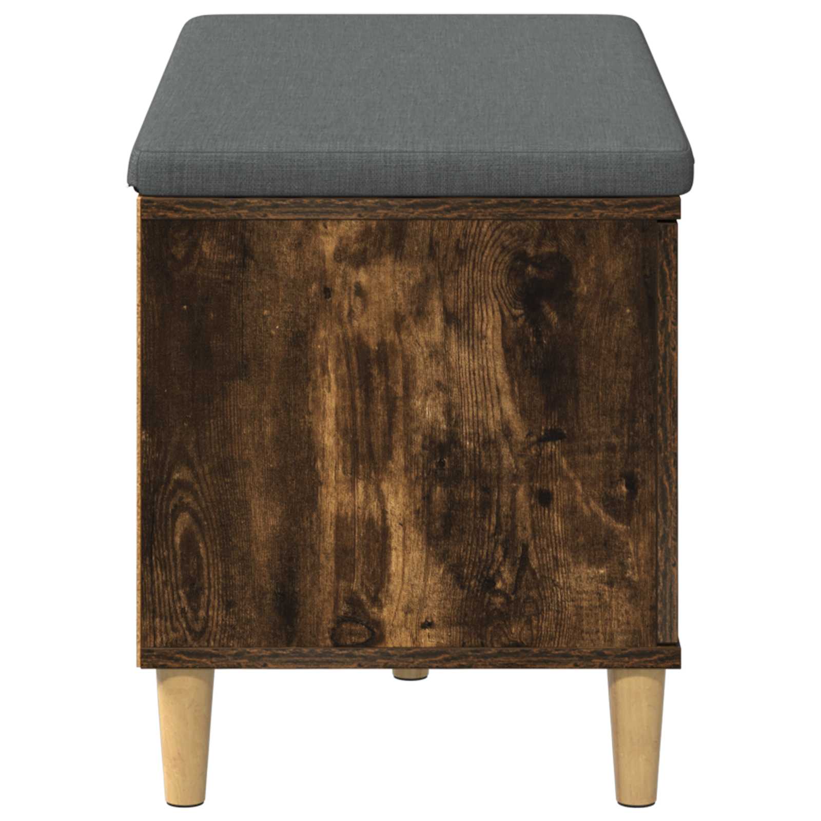 Banc d'entrée avec coussin Chêne fumé 60 x 38 x 46 cm - XIOS
