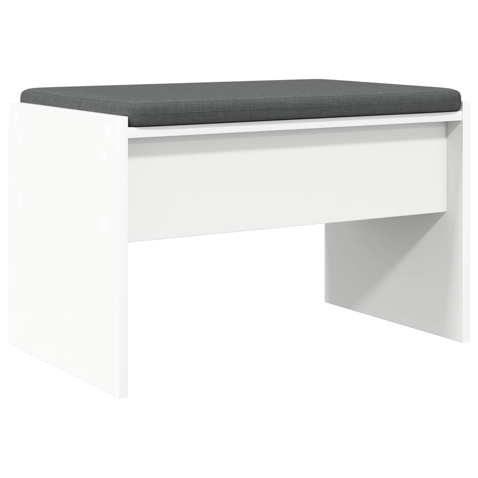 Banc d'entrée avec coussin Blanc 63 x 38 x 40 cm - XIOS