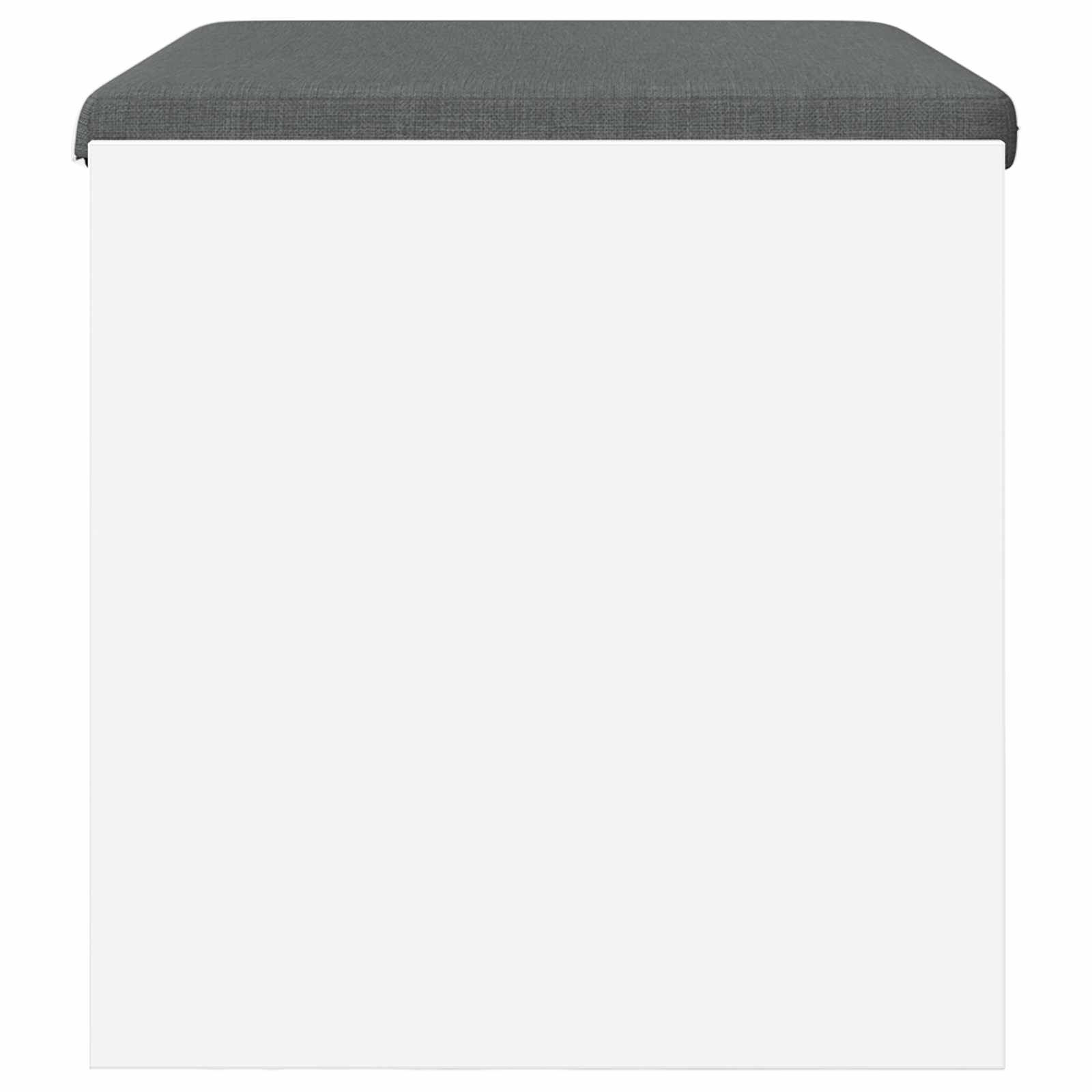 Banc d'entrée avec coussin Blanc 63 x 38 x 40 cm - XIOS