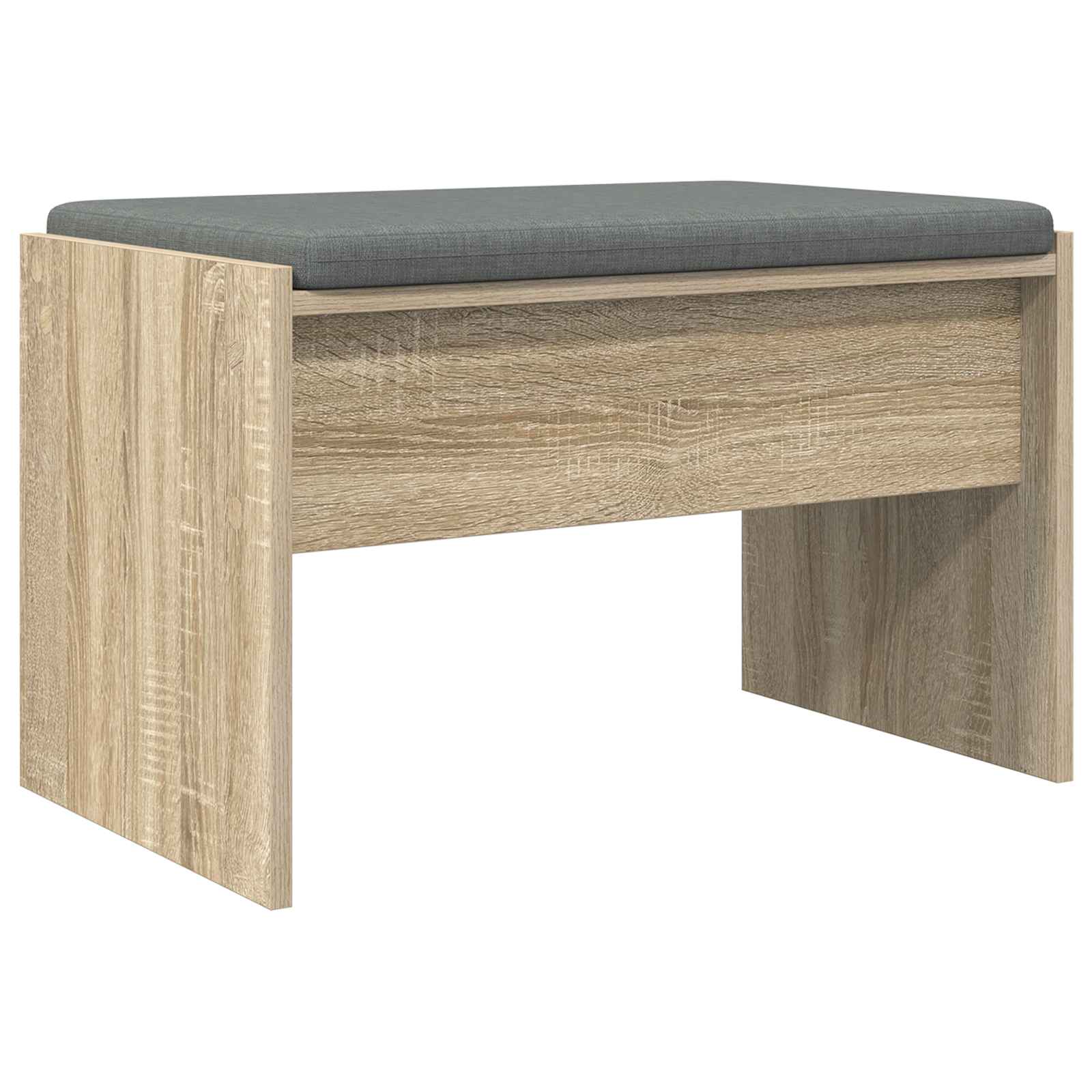 Banc d'entrée avec coussin Chêne Sonoma 63 x 38 x 40 cm - XIOS
