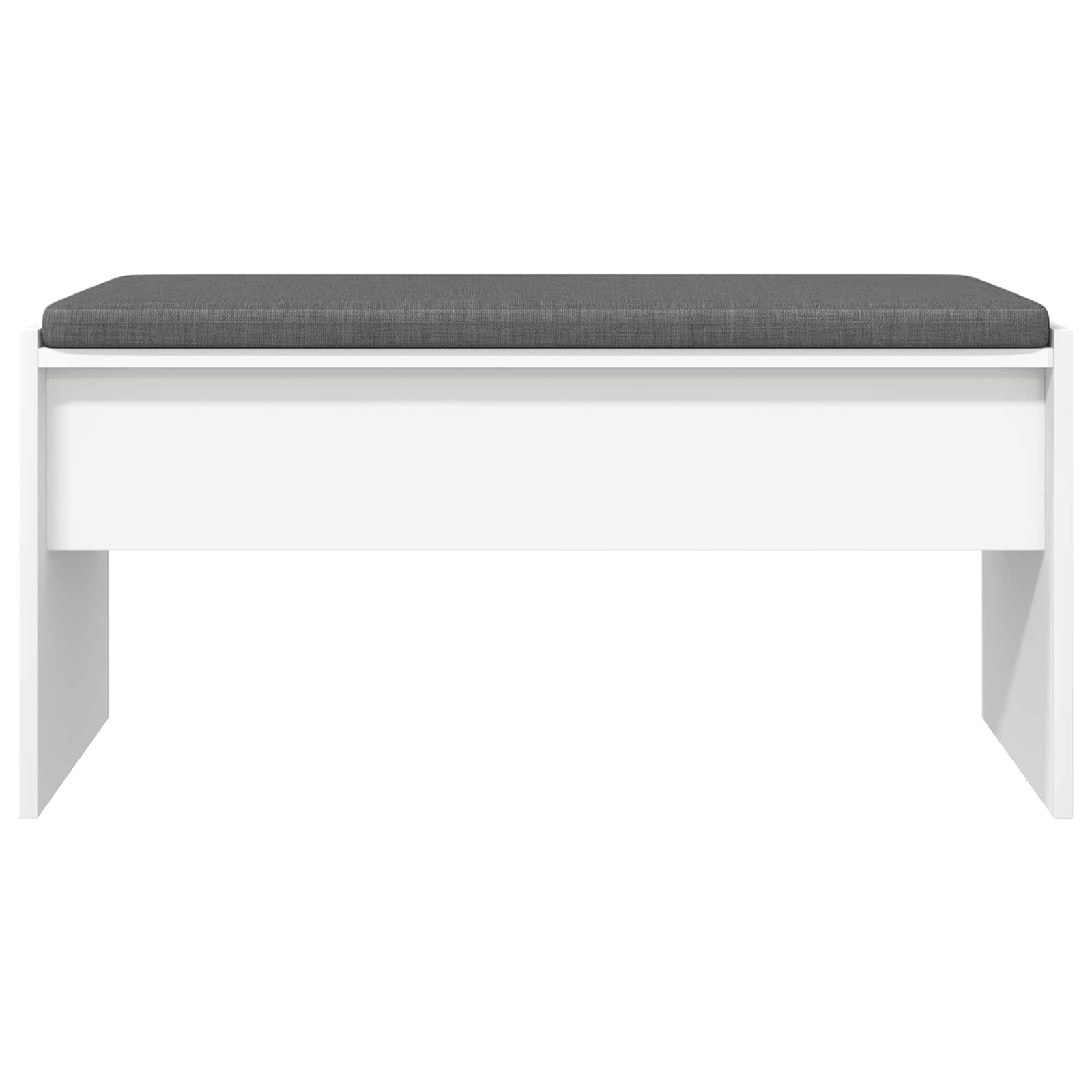 Banc d'entrée avec coussin Blanc 80 x 38 x 46 cm - XIOS