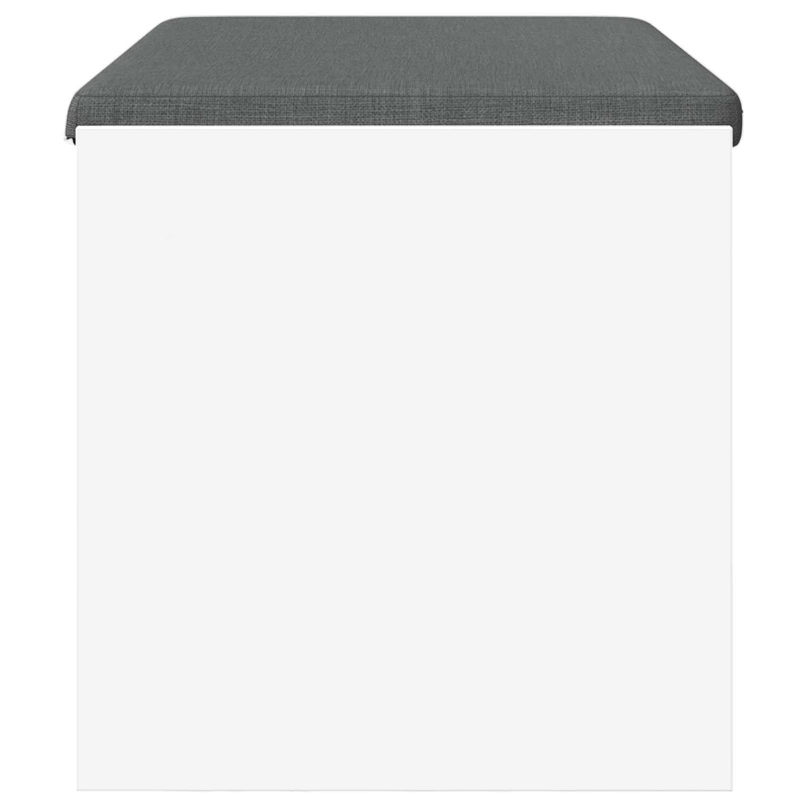 Banc d'entrée avec coussin Blanc 80 x 38 x 46 cm - XIOS