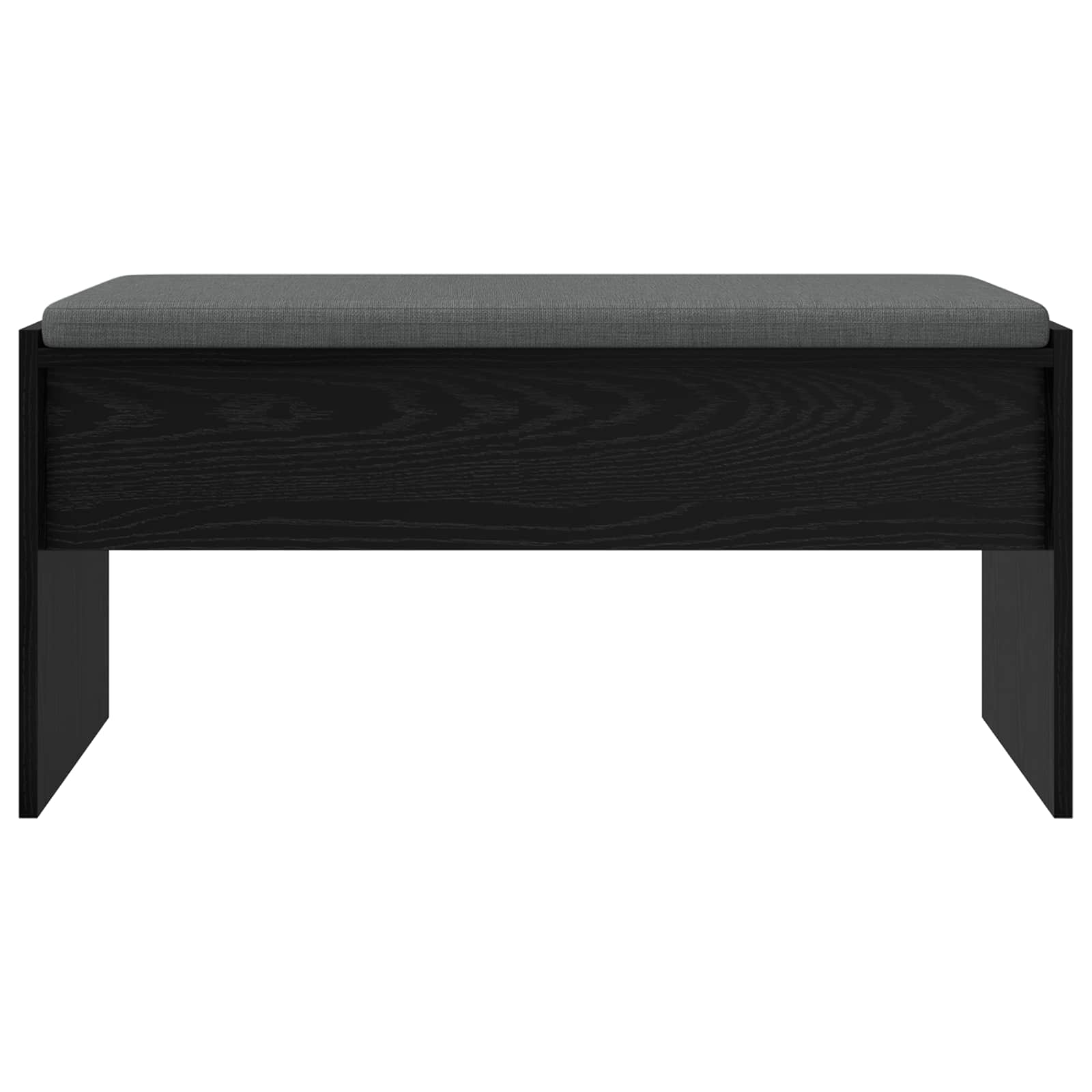 Banc d'entrée avec coussin Chêne noir 83 x 38 x 40 cm - XIOS