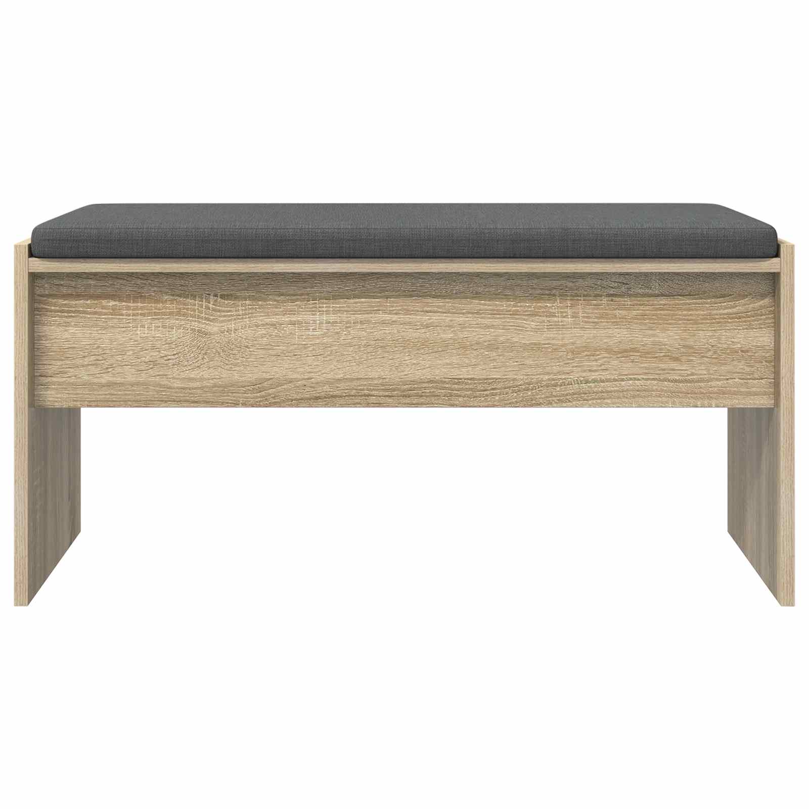 Banc d'entrée avec coussin Chêne Sonoma 83 x 38 x 40 cm - XIOS