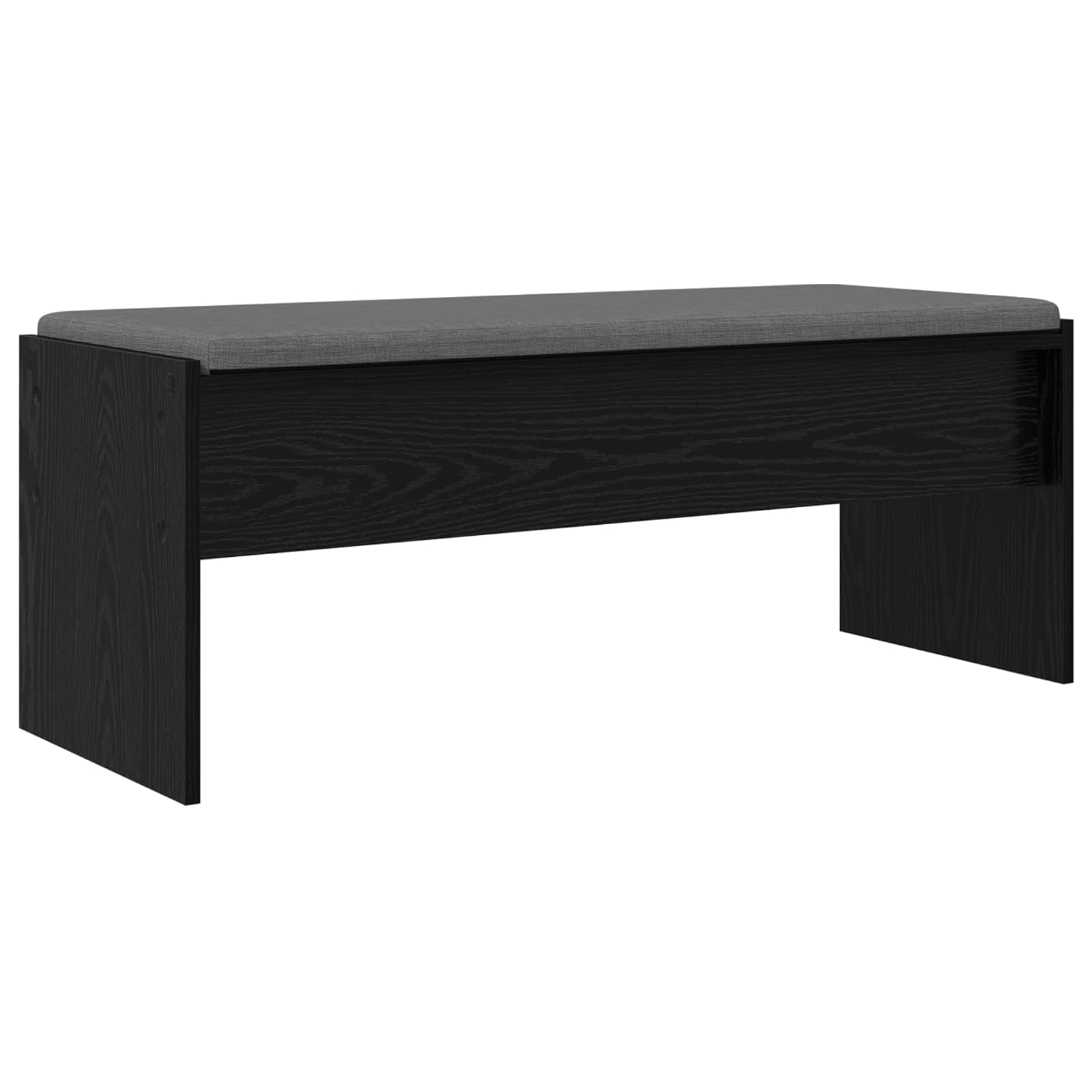 Banc d'entrée avec coussin Chêne noir 103 x 38 x 40 cm - XIOS