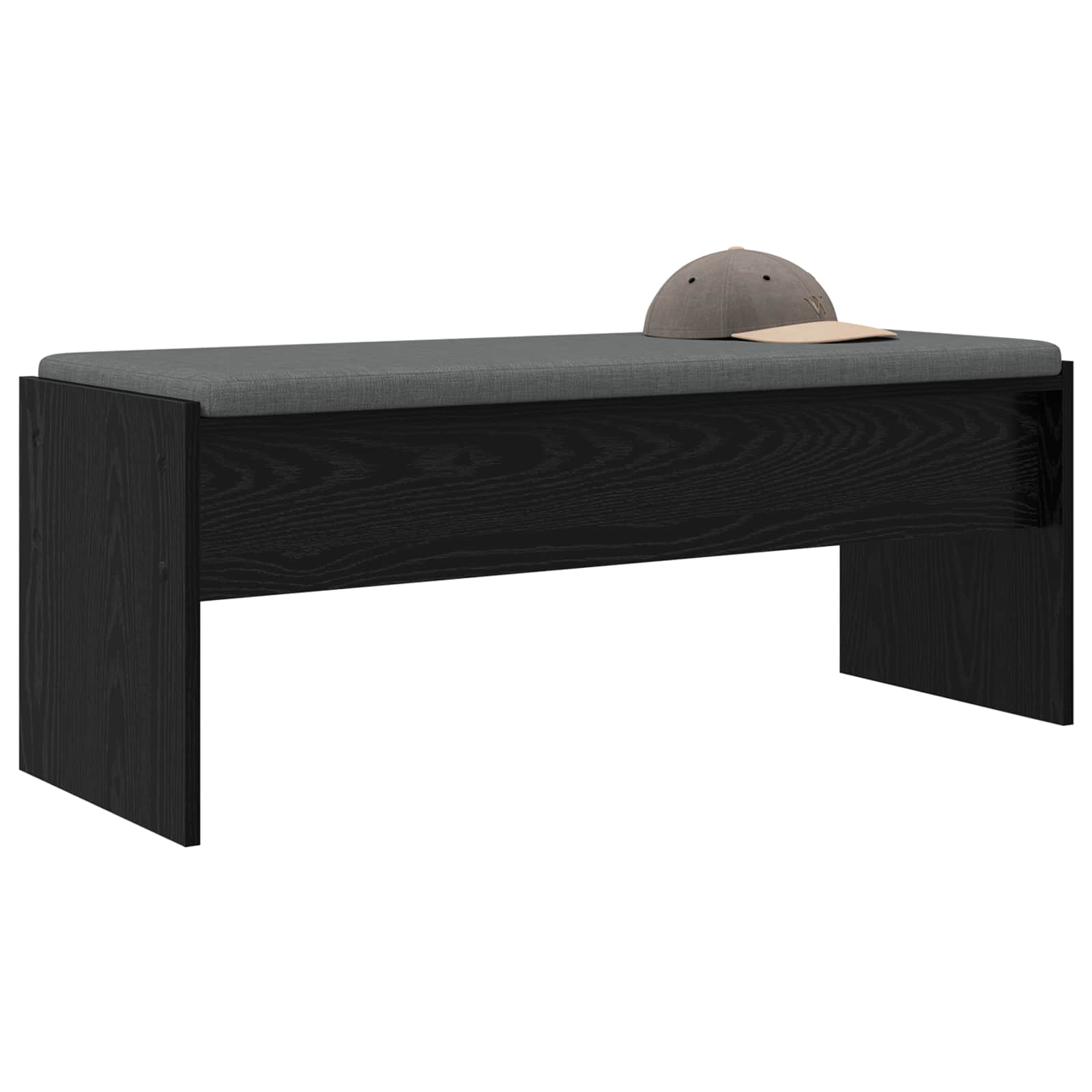 Banc d'entrée avec coussin Chêne noir 103 x 38 x 40 cm - XIOS
