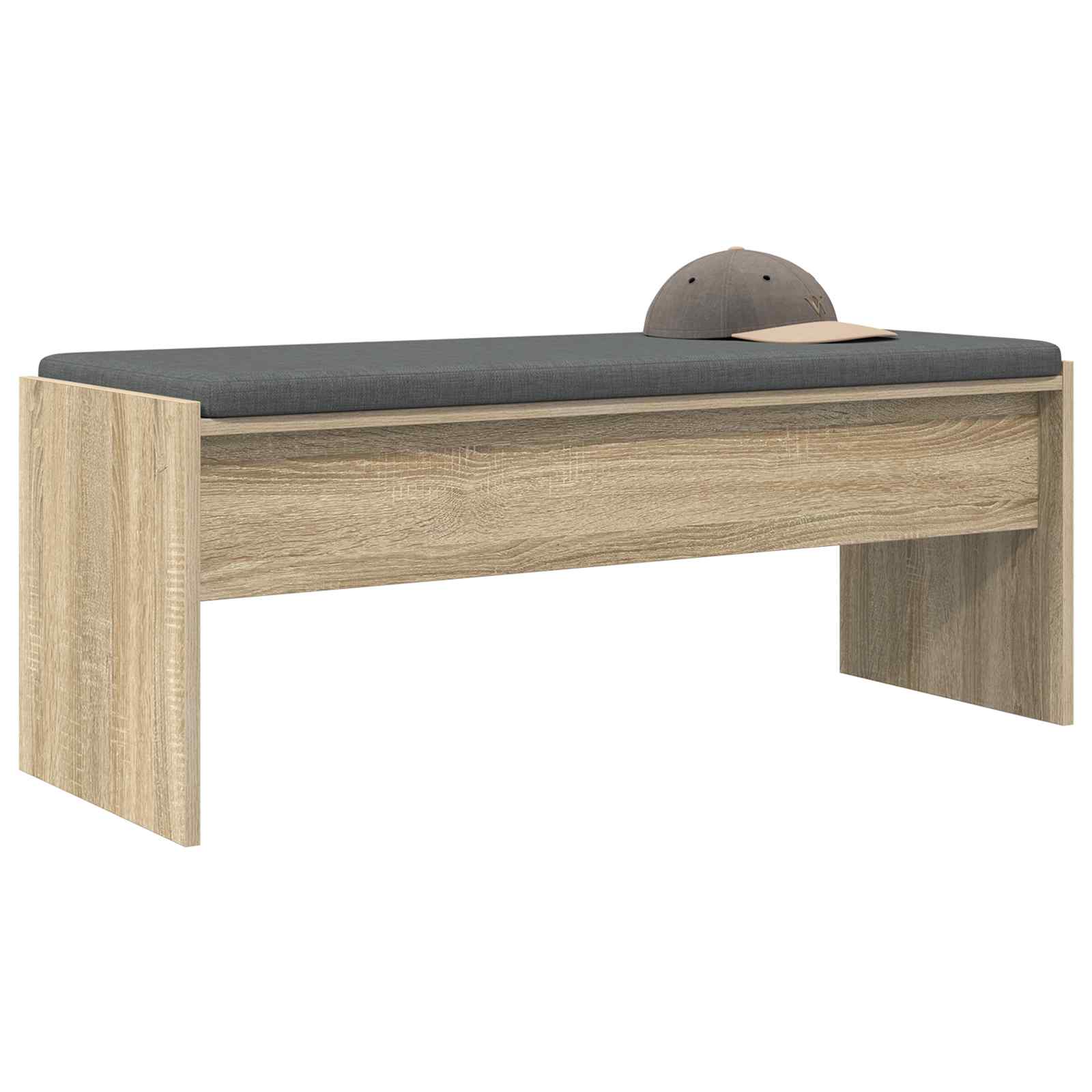 Banc d'entrée avec coussin Chêne Sonoma 103 x 38 x 40 cm - XIOS
