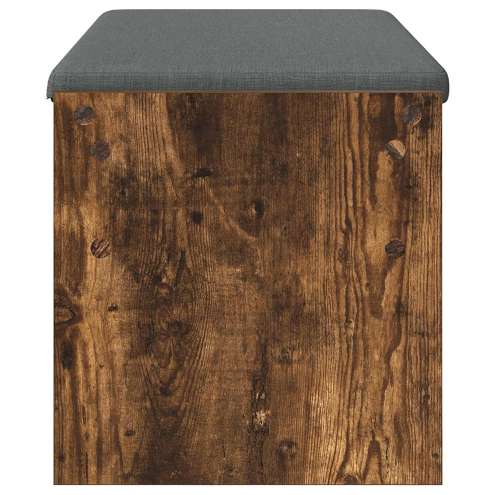 Banc d'entrée avec coussin Chêne fumé 103 x 38 x 40 cm - XIOS