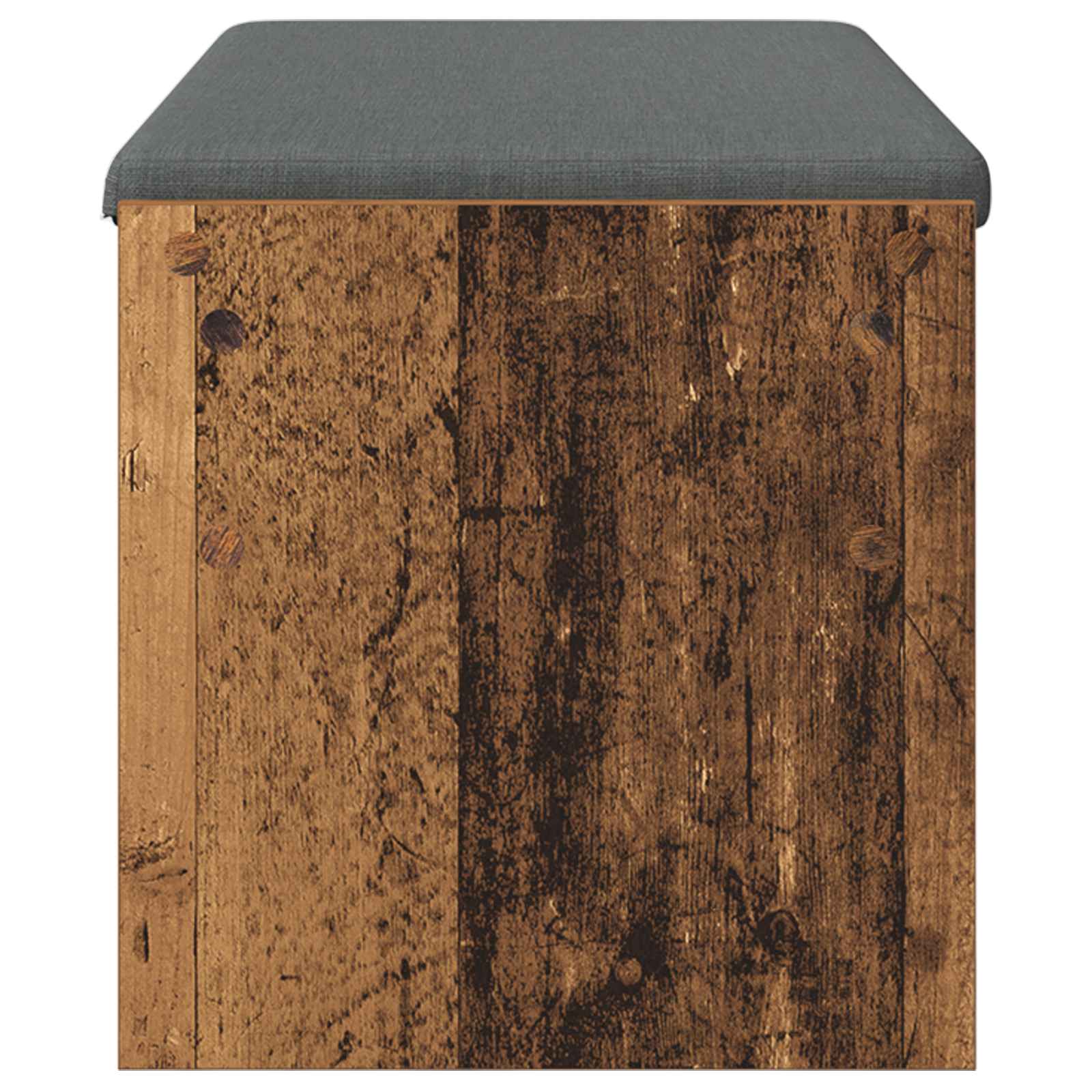 Banc d'entrée avec coussin Bois ancien 103 x 38 x 40 cm - XIOS