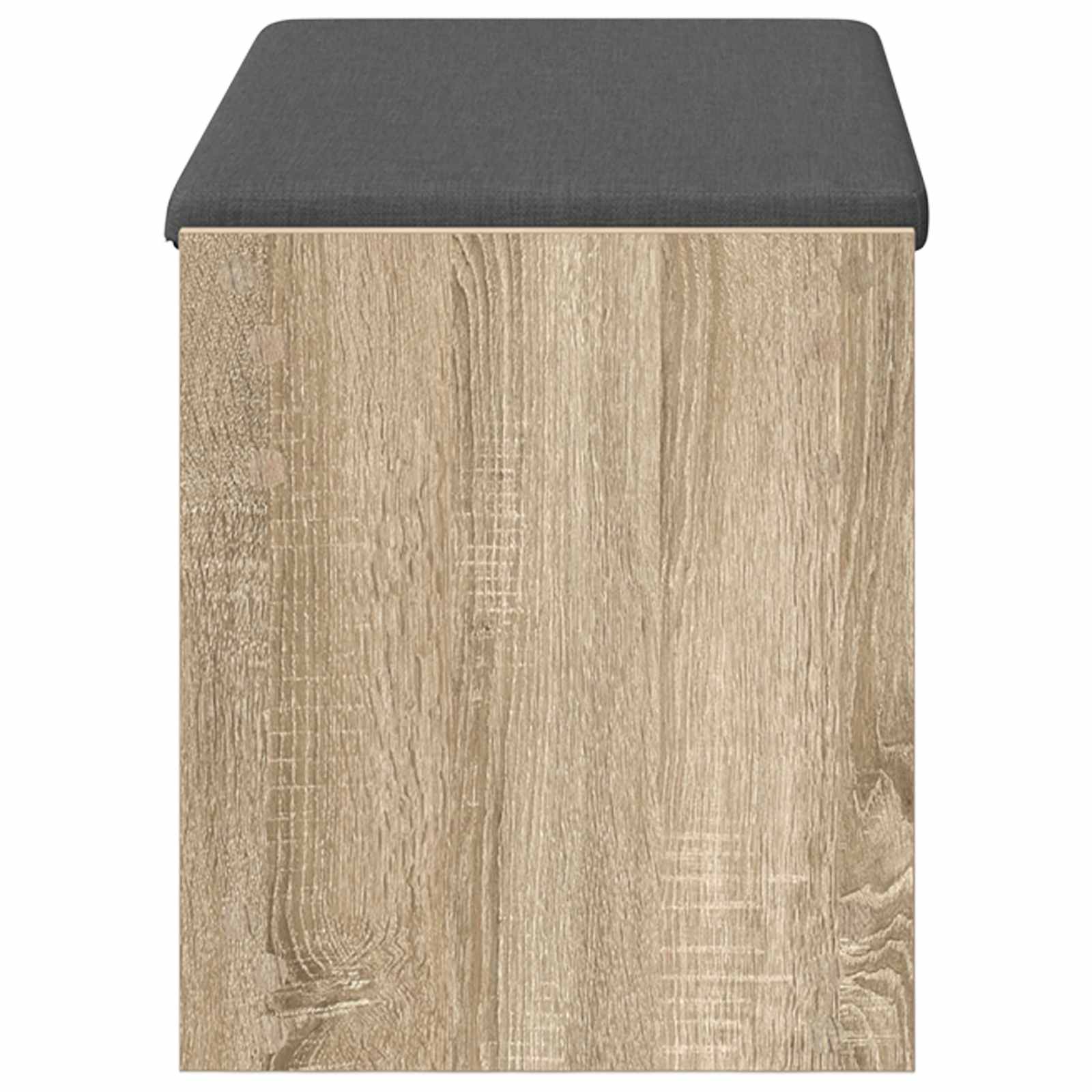 Banc d'entrée avec coussin Chêne Sonoma 83 x 38 x 45 cm - XIOS