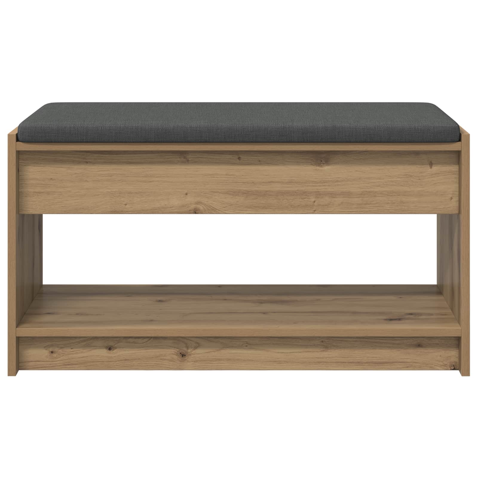 Banc d'entrée avec coussin Chêne Artisanal 83 x 38 x 45 cm - XIOS