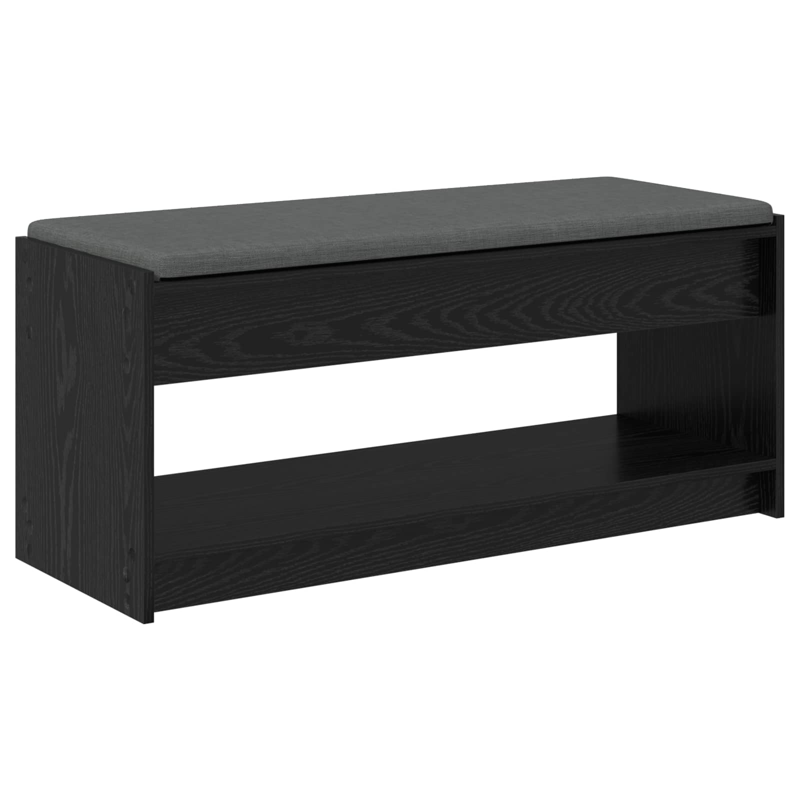 Banc d'entrée avec coussin Chêne noir 103 x 38 x 45 cm - XIOS